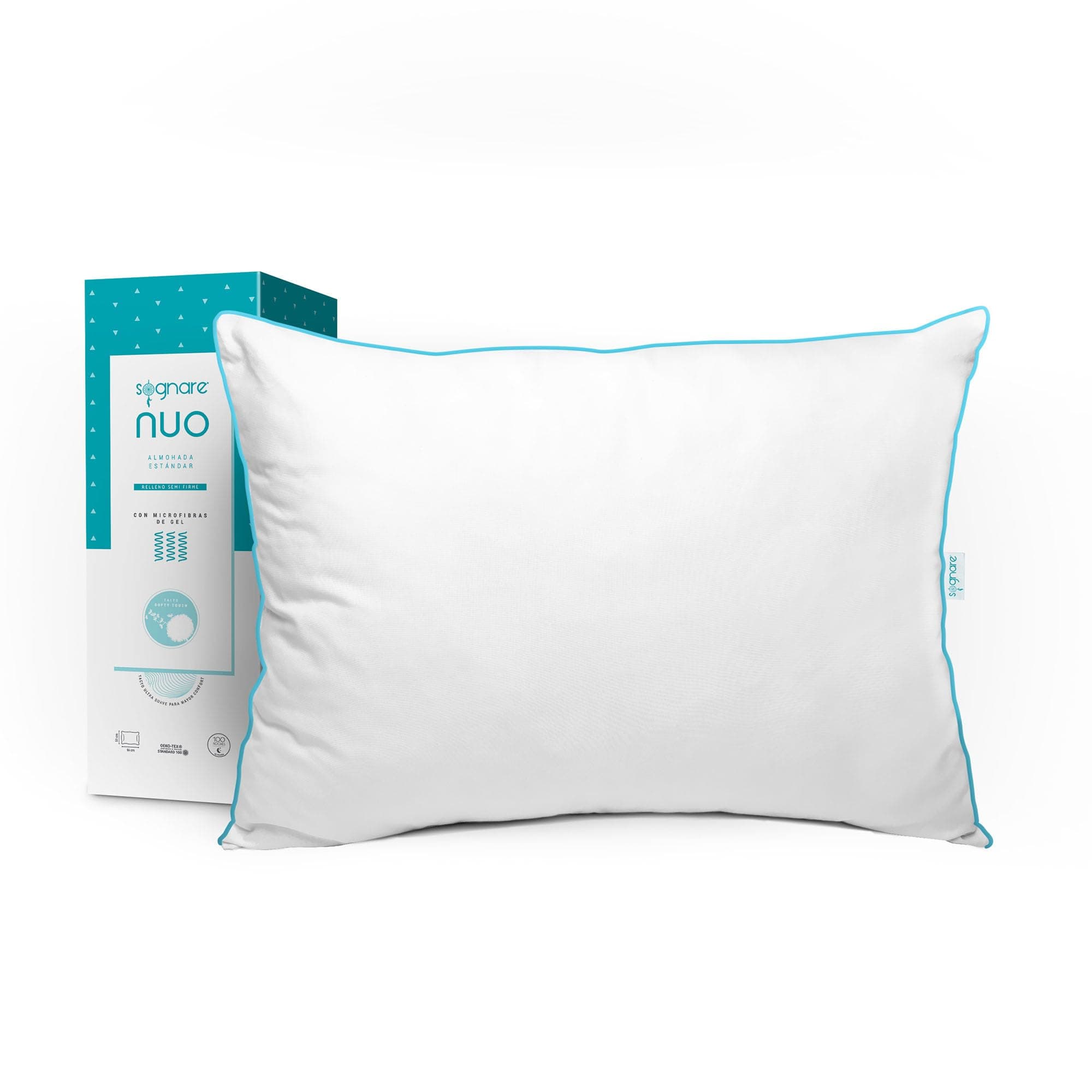 Sognare Nuo Almohada Tamaño Estándar Relleno Semi Firme