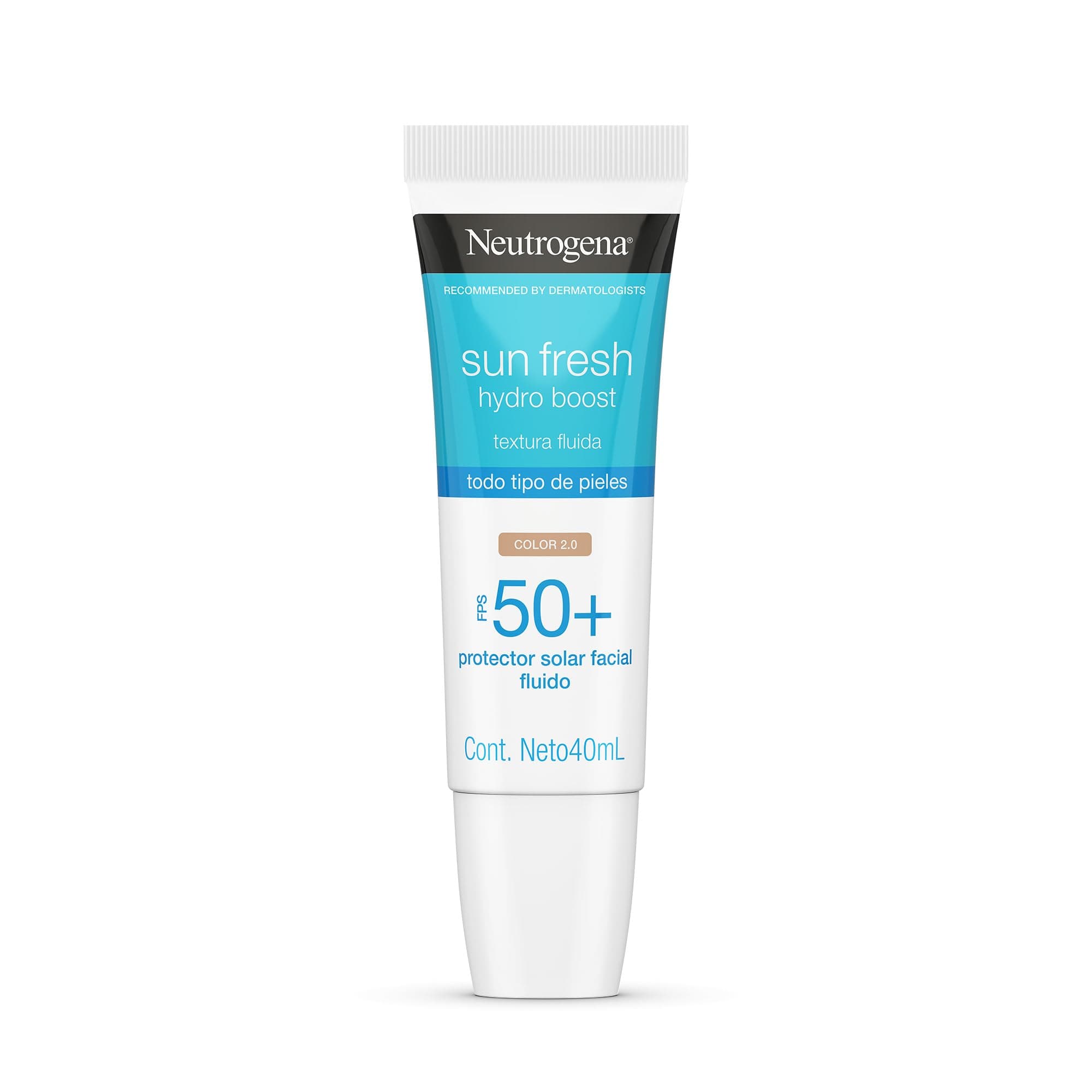 Neutrogena Sun Fresh Hydro Boost Color 2.0 FPS 50+ 40mL