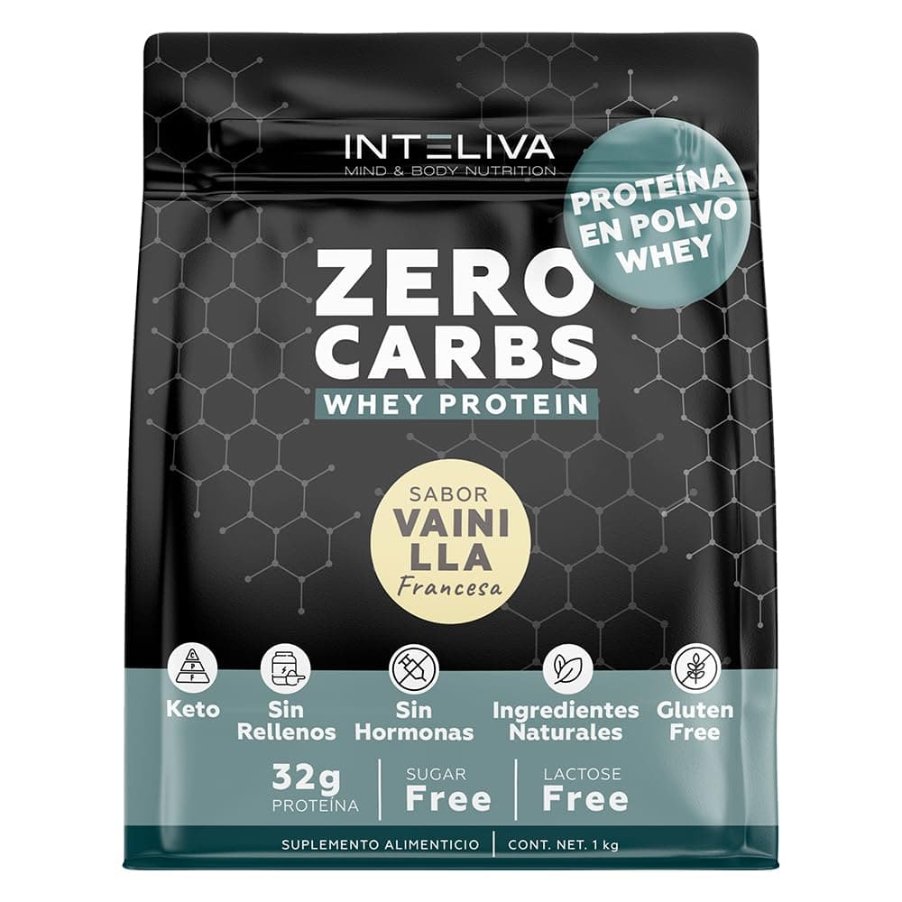 Inteliva proteína zero carb proteina en polvo zero carb g free proteina whey sin carbohidratos