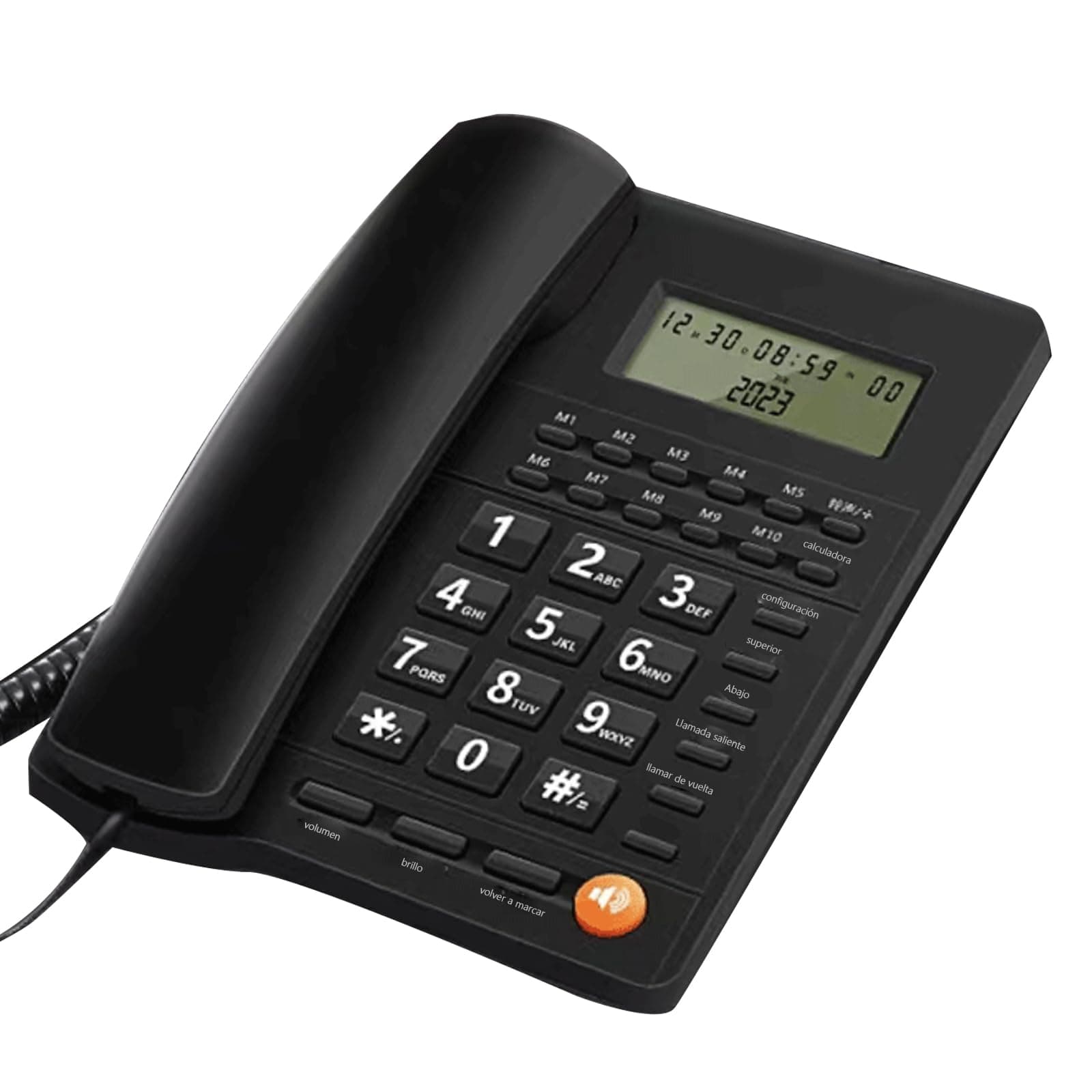 SANFEN Teléfono Alámbrico,telefono casa,telefono Fijo,Adecuado para hogar
