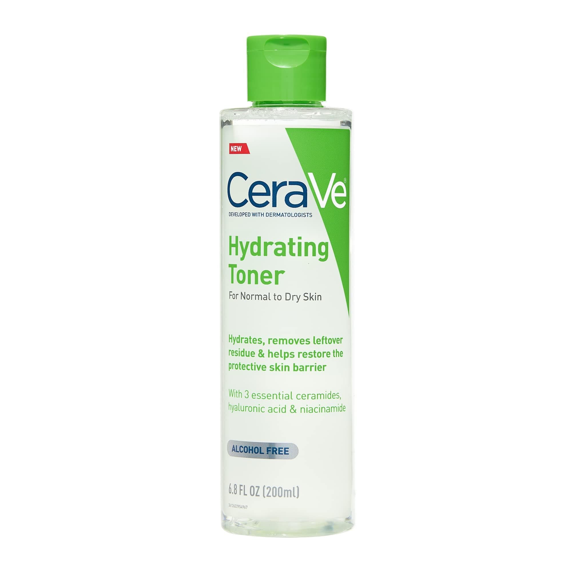 CeraVe Hydrating Toner for Face Non-Alcoholic with Hyaluronic Acid