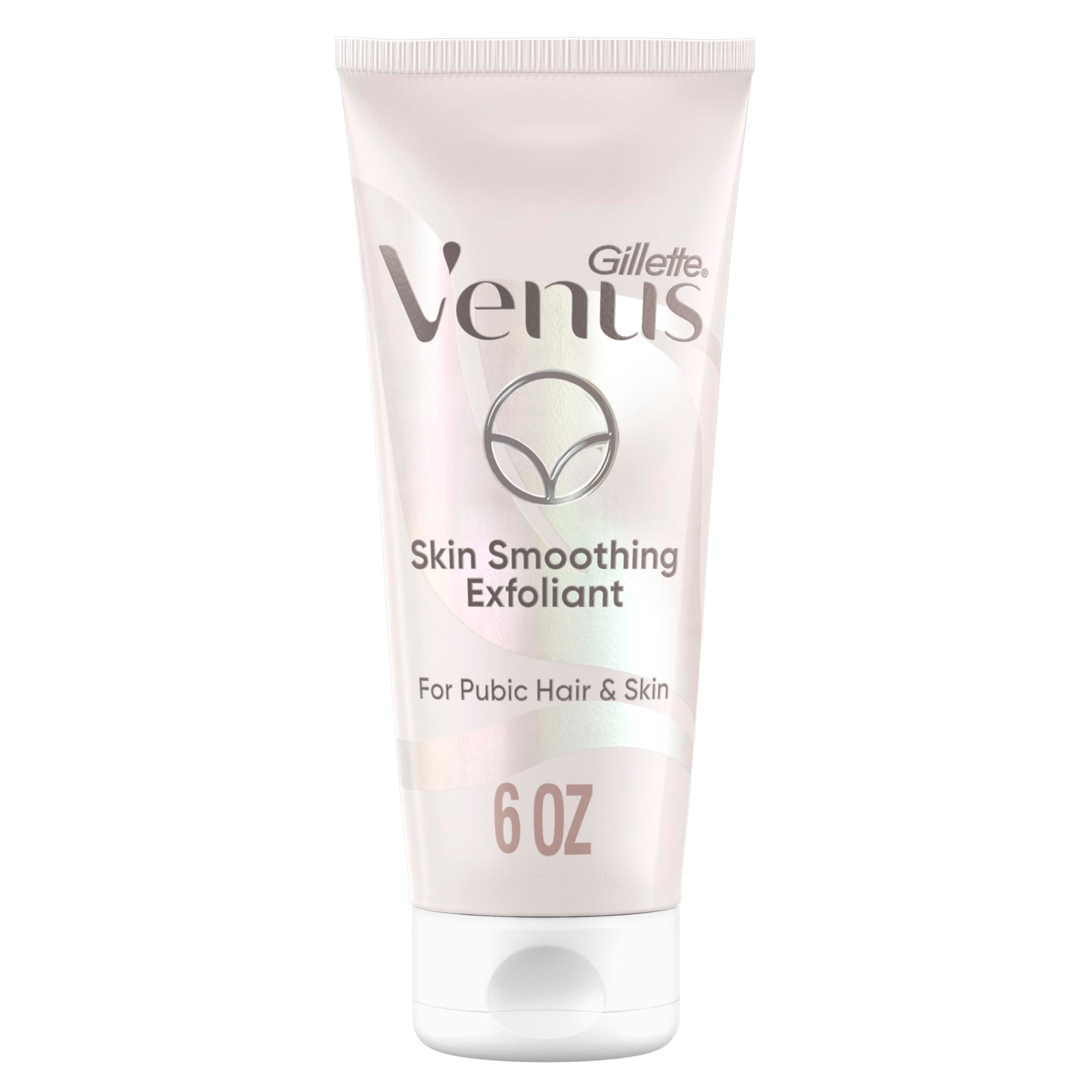 Gillette Venus Exfoliante Suavizante para la Zona Íntima 177 ml – Fórmula Sin Fragancia