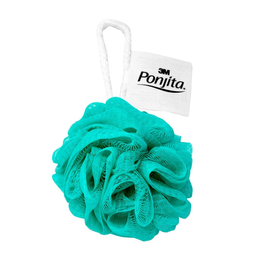 PONJITA 3M Borla de Baño Exfoliante Colores Surtidos 1 pieza