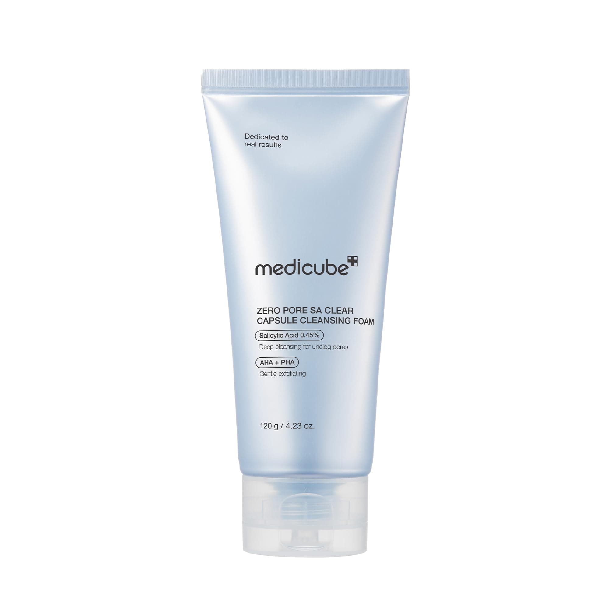 Medicube Limpiador facial Zero Pore Clear Blue Capsule para textura de piel