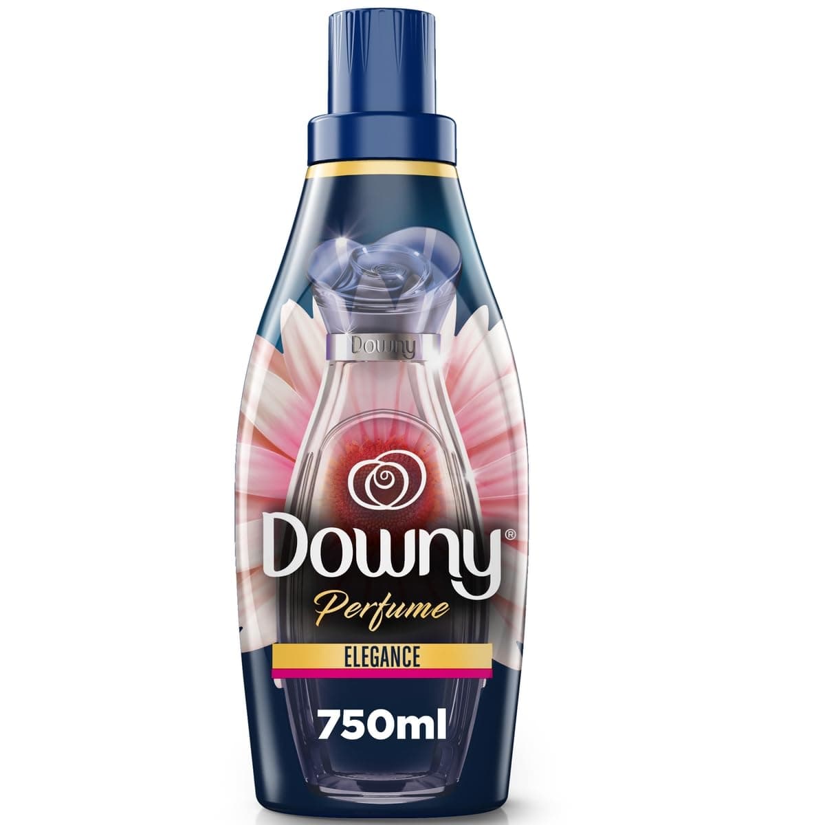 Downy Elegance Suavizante de Ropa, Perfume Sofisticado Notas Florales 750mL