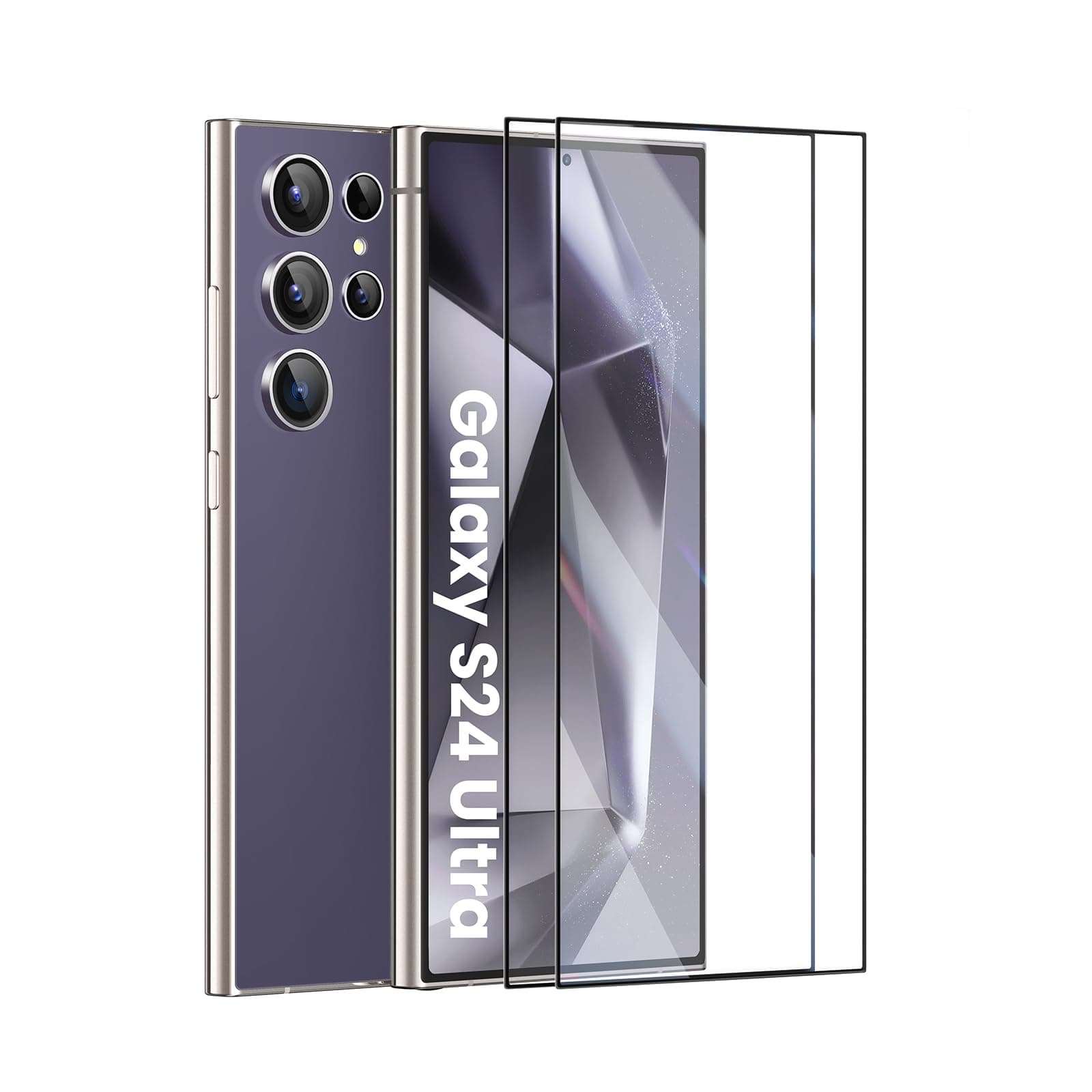 UGREEN 2 Pack Protector de Pantalla Galaxy S24 Ultra, Mica HD