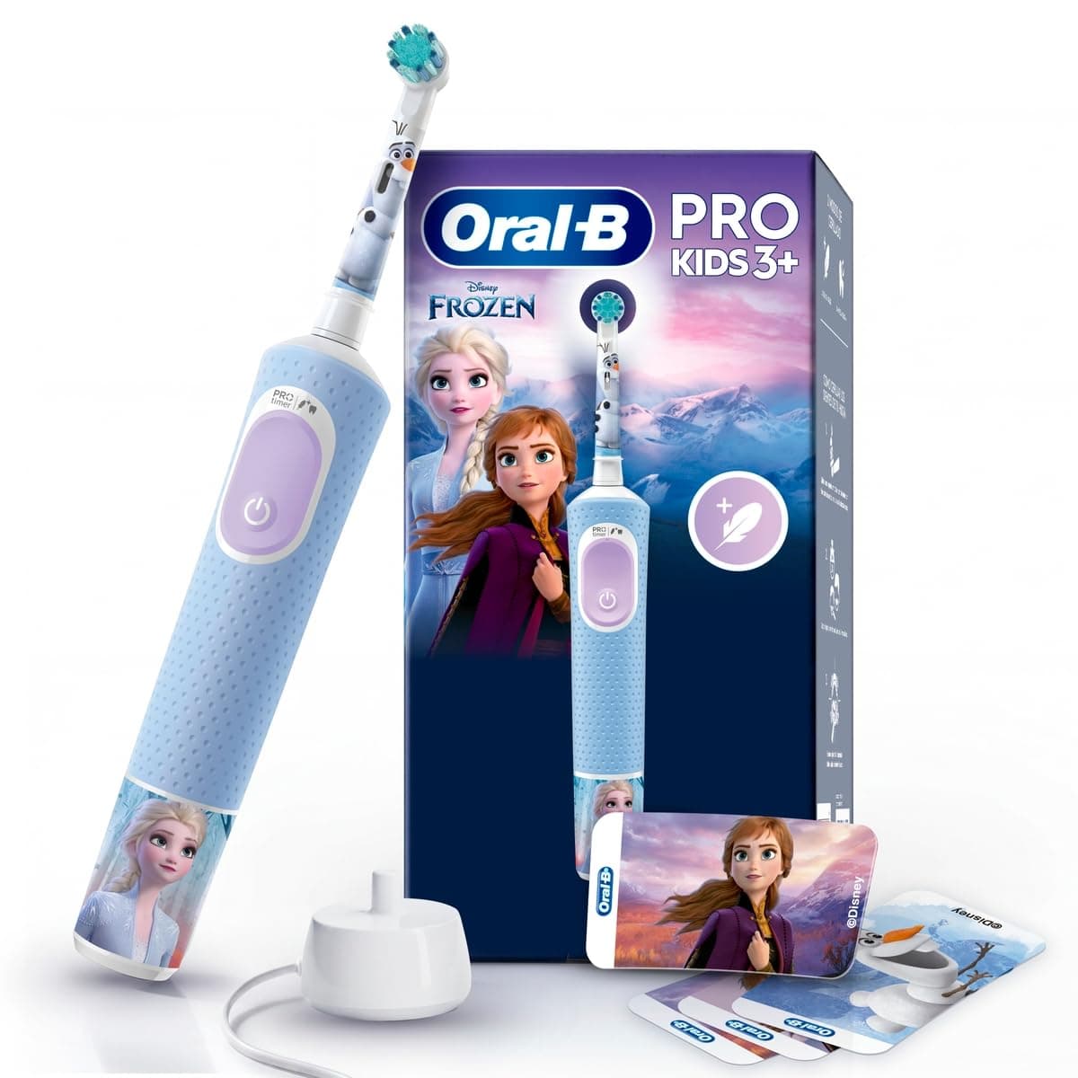 Oral-B Cepillo Eléctrico Infantil Disney Frozen para Niños (+3)