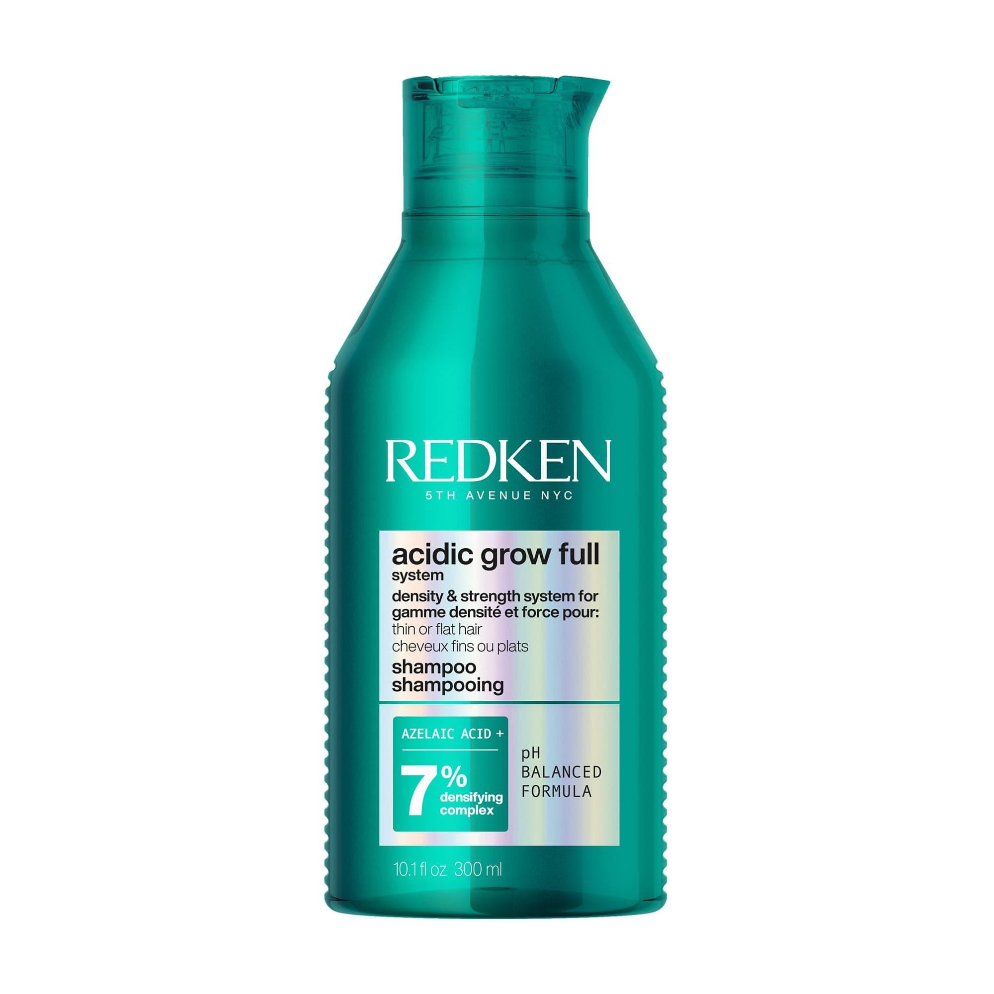 Redken Shampoo Acidic Grow Full System 300mL |Da volumen y densidad