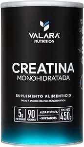 VALARA Creatina Monohidratada de Máxima Pureza
