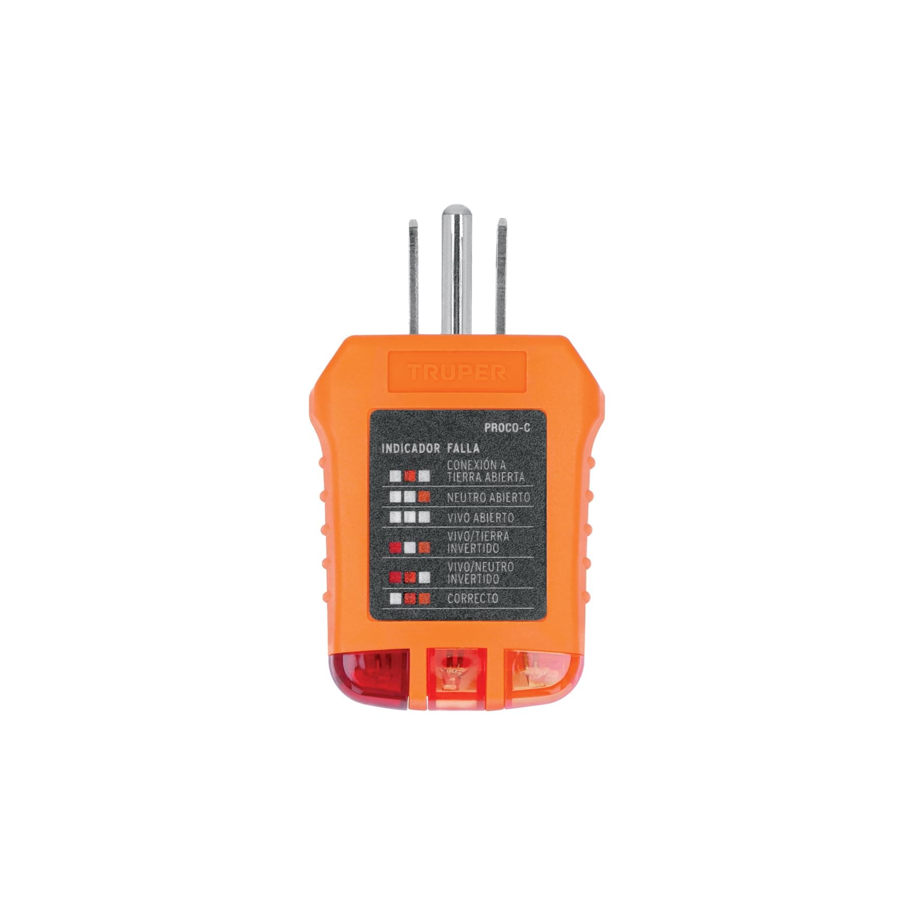 Truper PROCO-C Probador de receptáculo