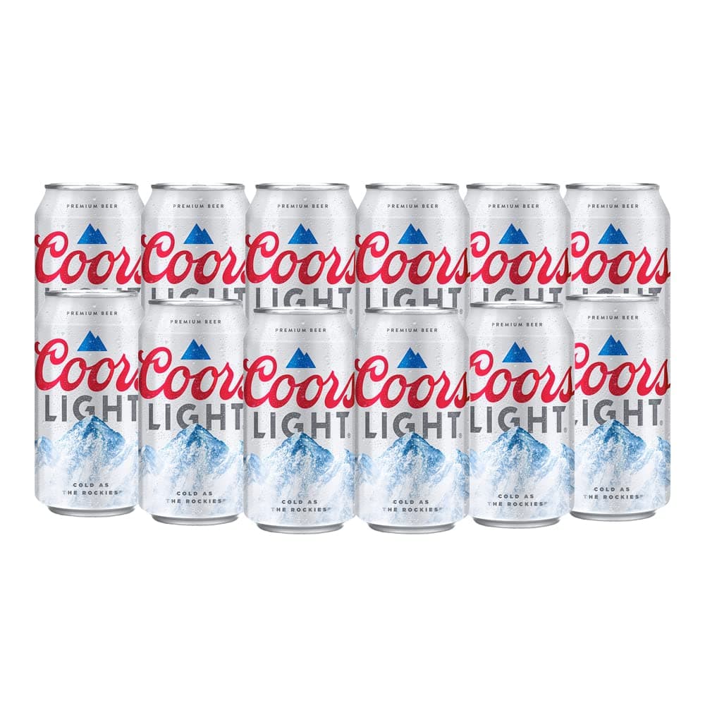 Heineken, Cerveza Coors Light 24 Latas De 355Ml