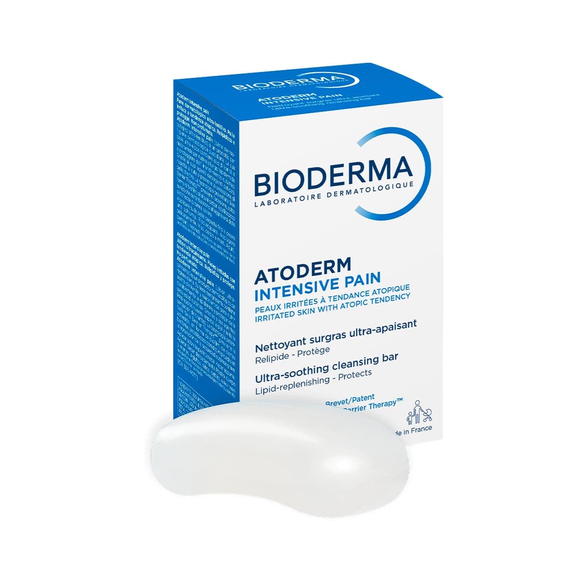 BIODERMA, Atoderm, Barra Limpiadora, Suavidad e Higiene Diaria, Skincare Piel Muy Seca con