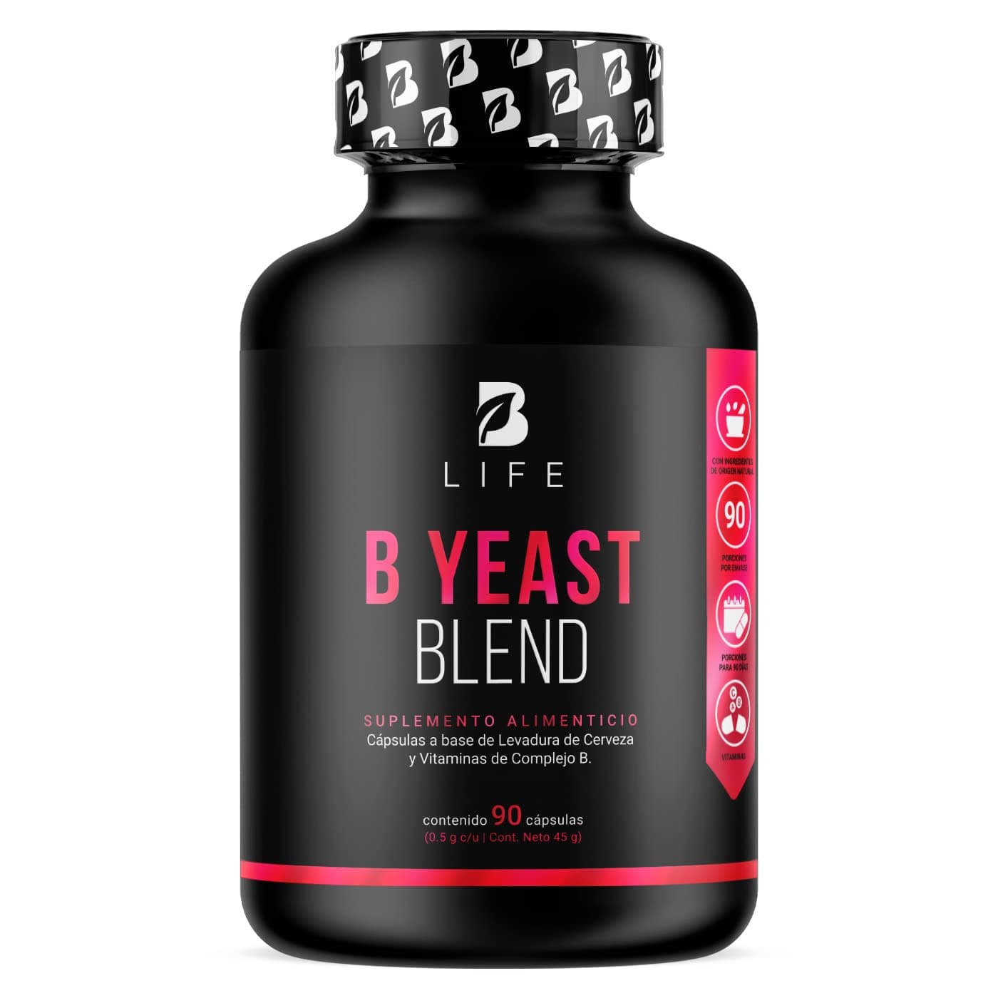 B Life Complejo B con 90 cápsulas B Yeast Blend