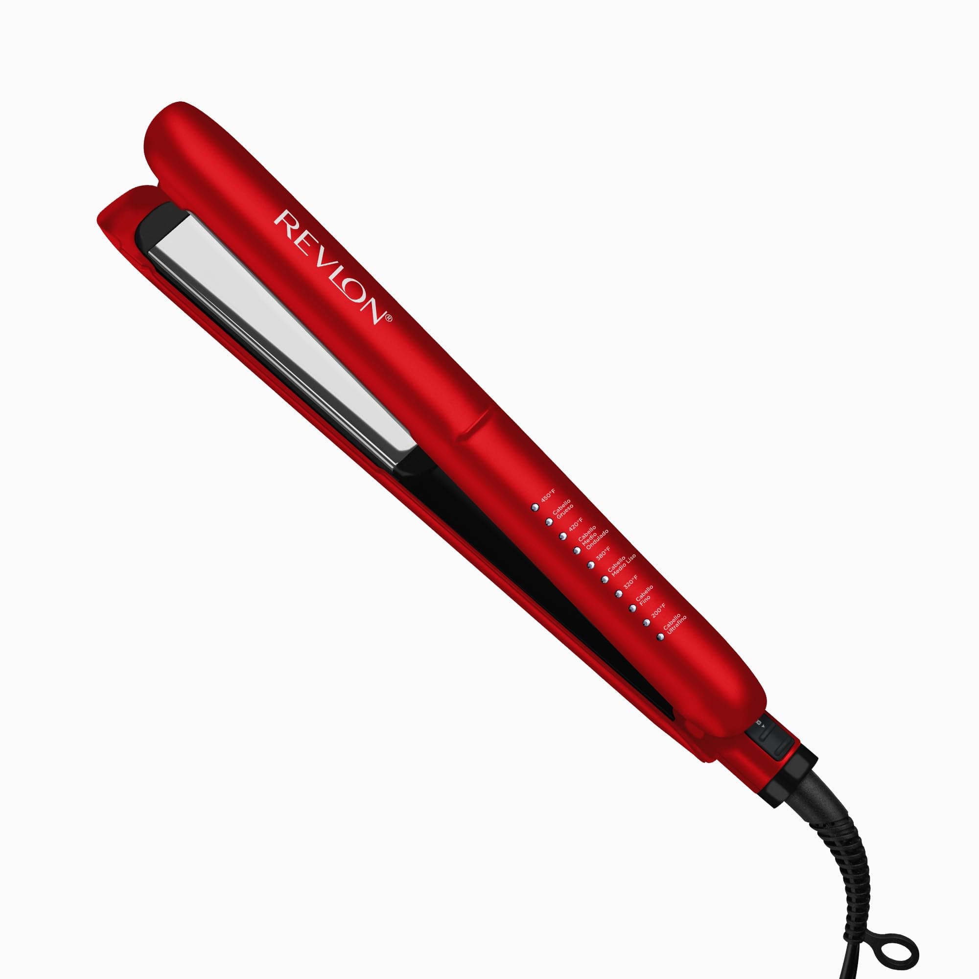 Revlon Alaciadora de Titanio de 1" (2.54 cm), Roja