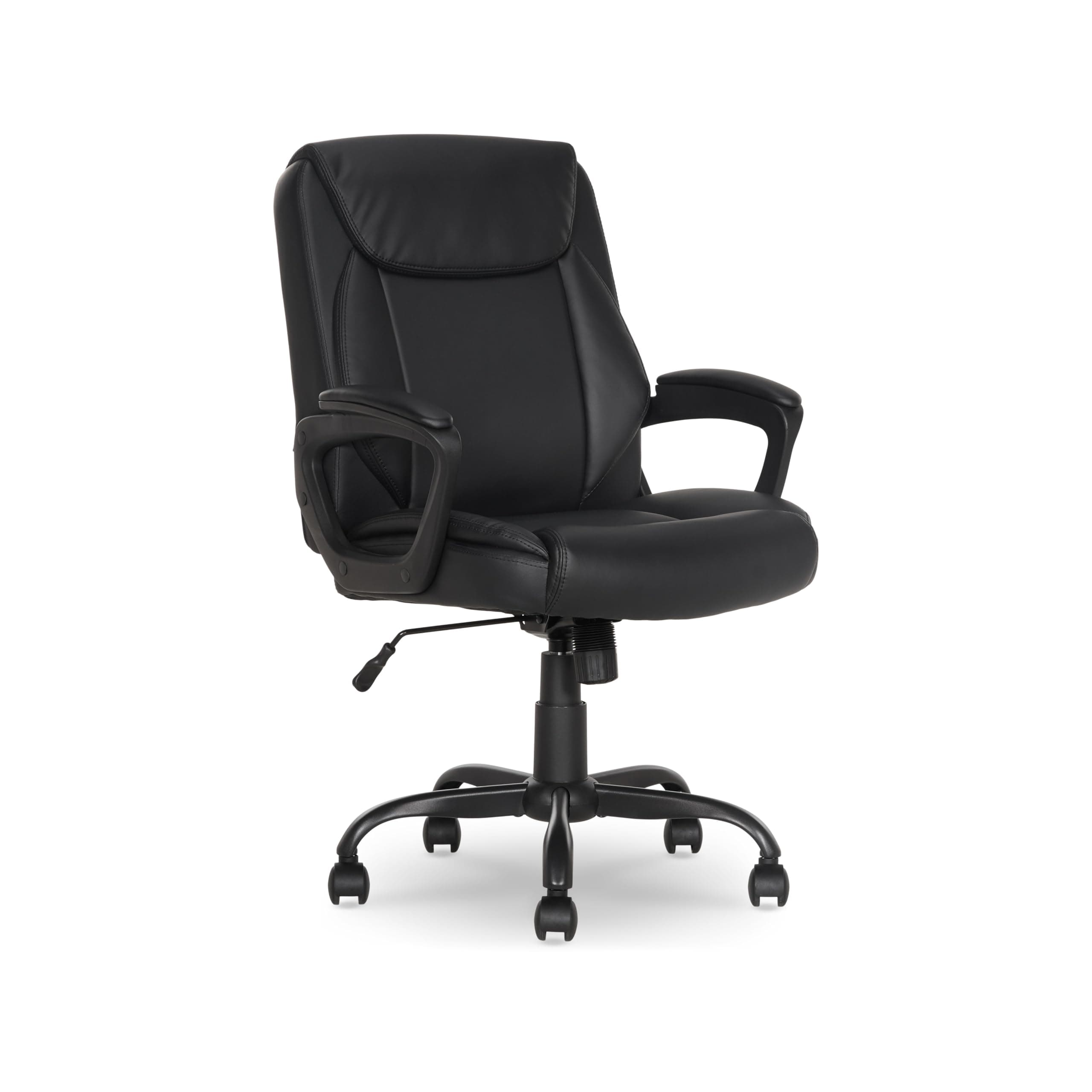 Amazon Basics Silla de escritorio acolchada de poliuretano Classic Puresoft