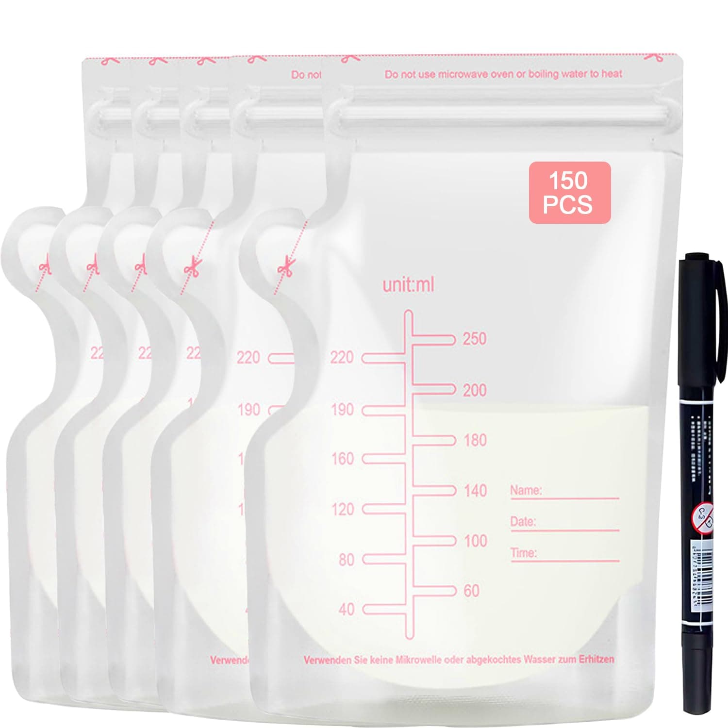 Sacos de Almacenamiento de Leche