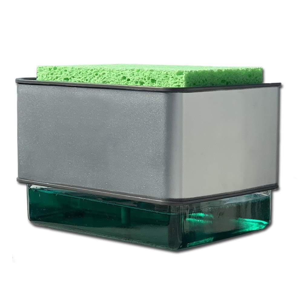 Tutulix Dispensador de jabón Cocina Incluye Esponja Nuevo Modelo Mejorado Soap Dispenser