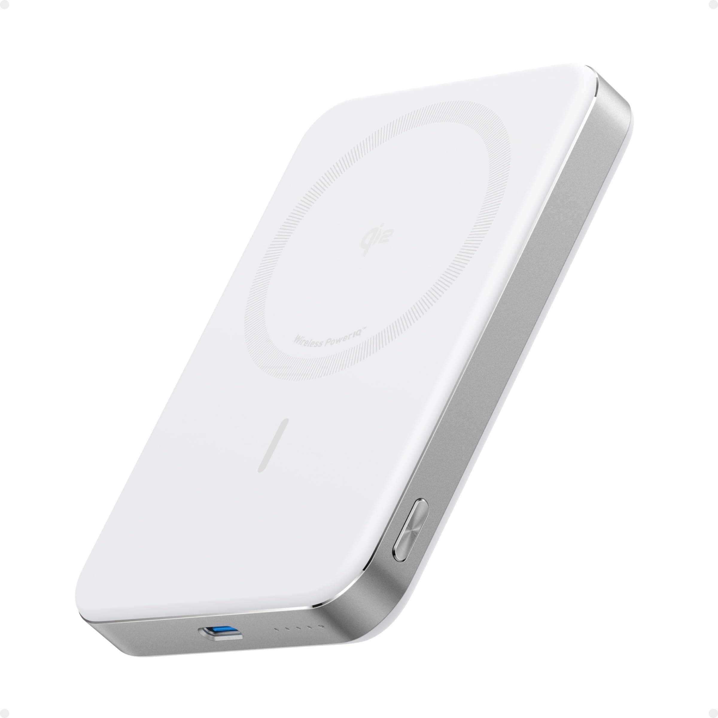Anker 10000mAh Power Bank MagSafe Qi2 15W, Cargador Inalambrico iPhone