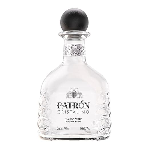 Patrón Tequila Cristalino Añejo 700 ml, 100% Agave Azul