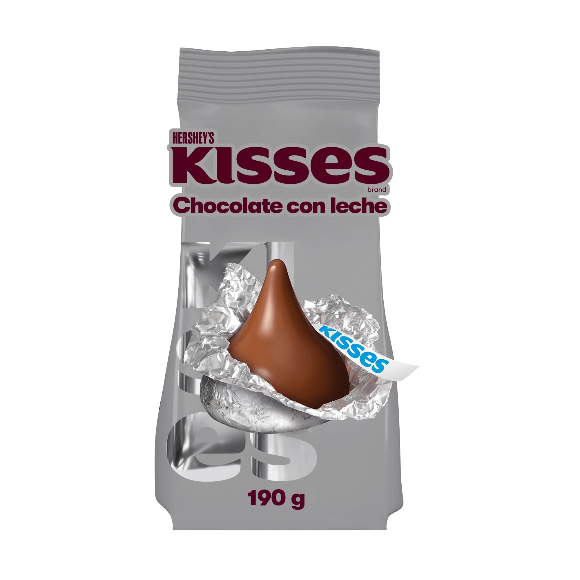 HERSHEY´S - Kisses, Colors Gris, 1 Bolsa, Chocolate Especial, Chocolate