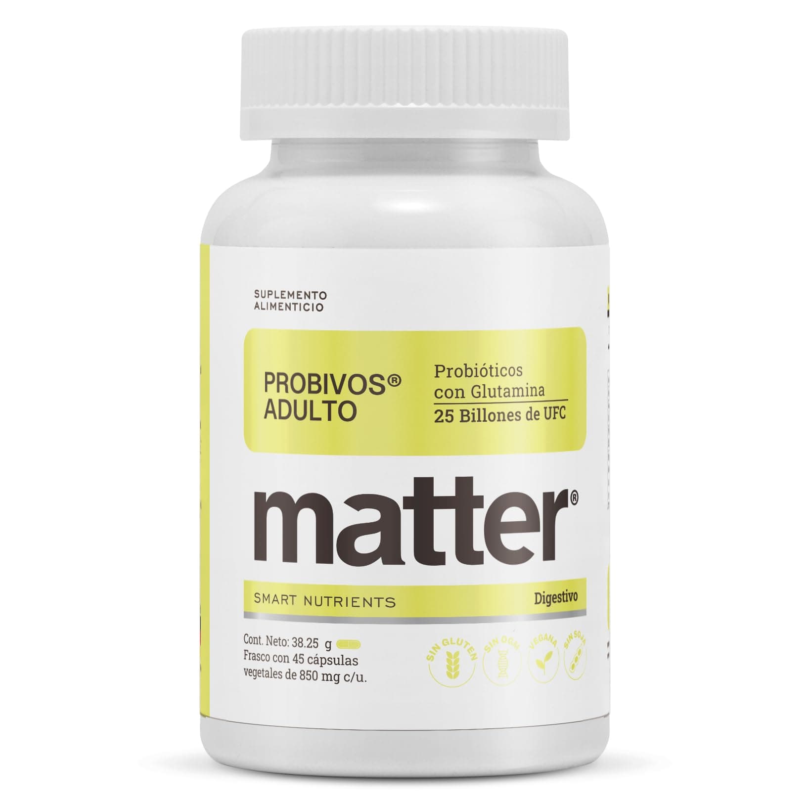 Matter Probivos Adultos, Probióticos 25 Billones de UFC