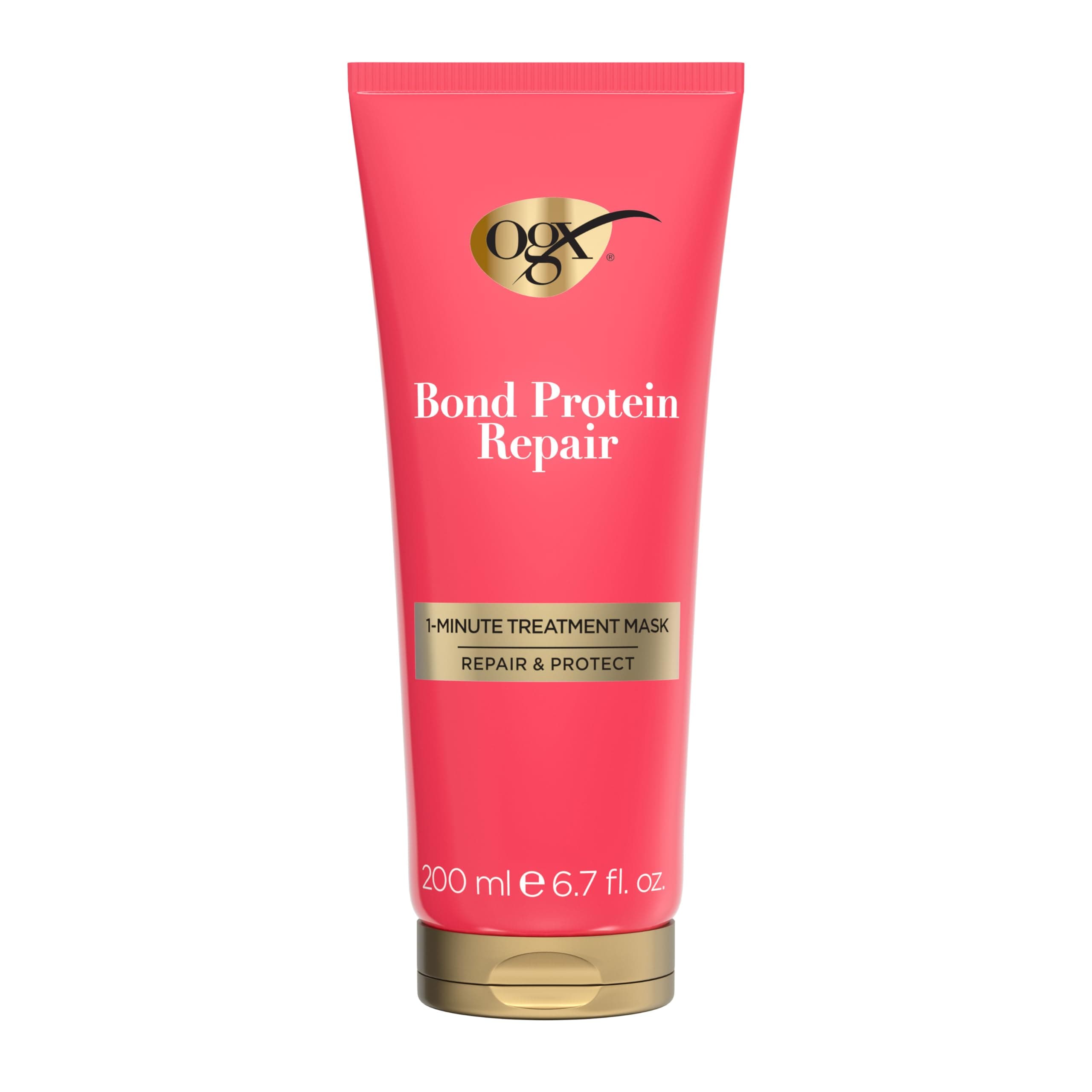 OGX, 1-Minute Treatment, BOND REPAIR, Tratamiento Intensivo, Ayuda a Reparar y Nutrir en 1 Minuto