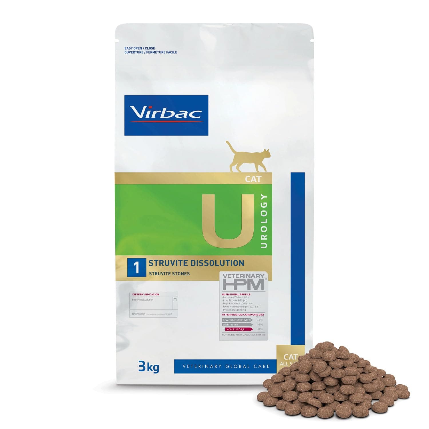 Virbac Cat Urology Struvite Dissolution 3 kg