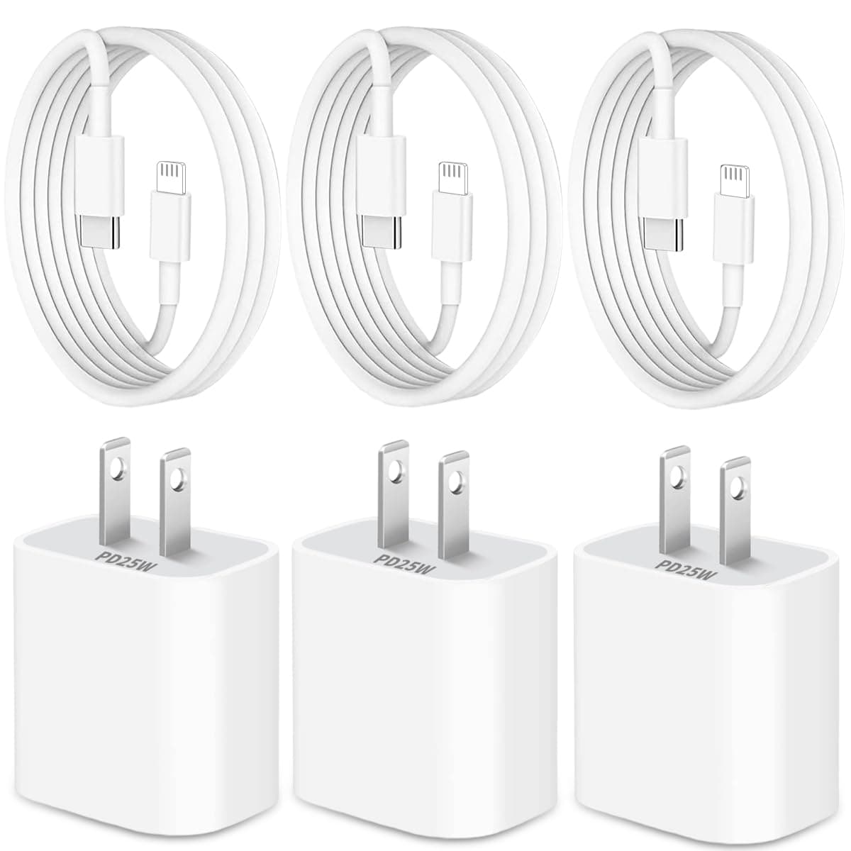 RENDIN 25W Cargador Carga Rápida para iPhone