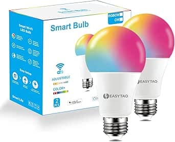 Focos Inteligentes Easytao Wi-Fi Alexa