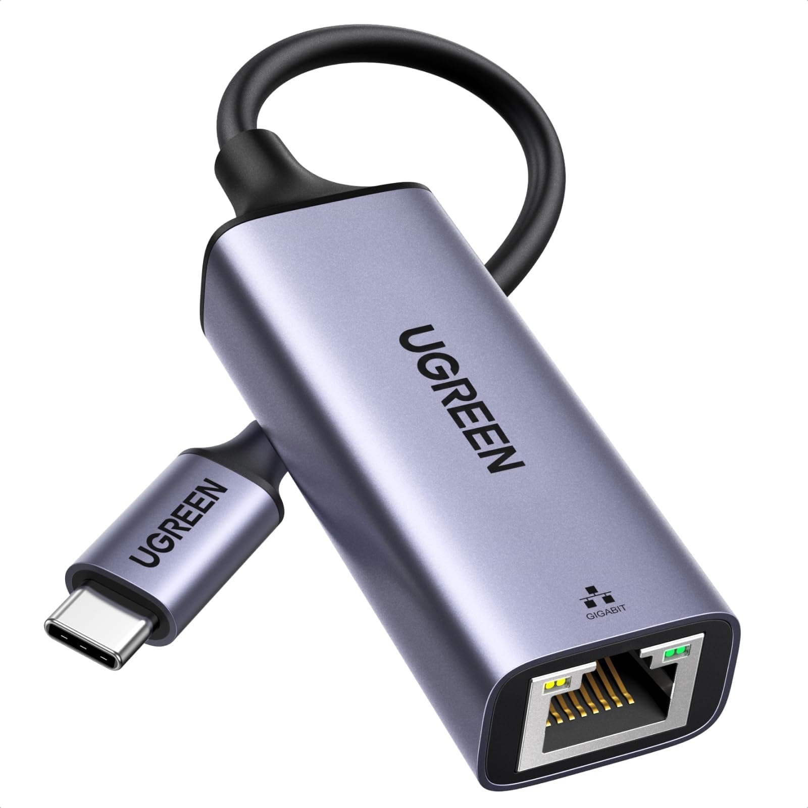 UGREEN Adaptador USB C a Ethernet,USB C a RJ45 Thunderbolt 3 Adaptador