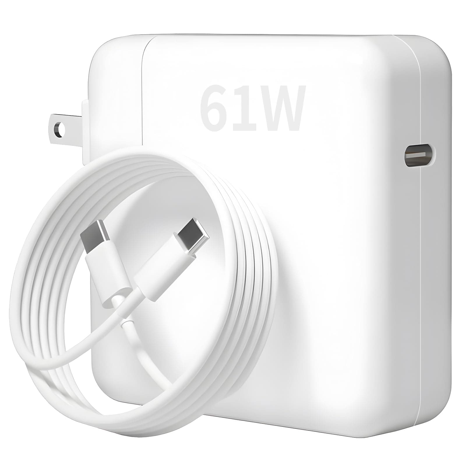 RENDIN 61W Cargador Tipo C Carga Rapida para MacBook Pro (13"/15"/16'')