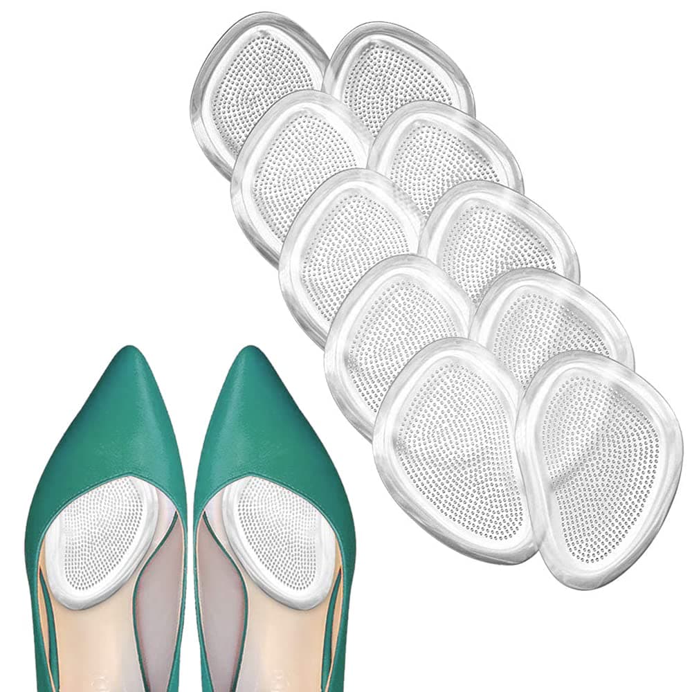 Almohadillas Para Pies De Gel Antideslizante Mujer y Hombre 5 Pares