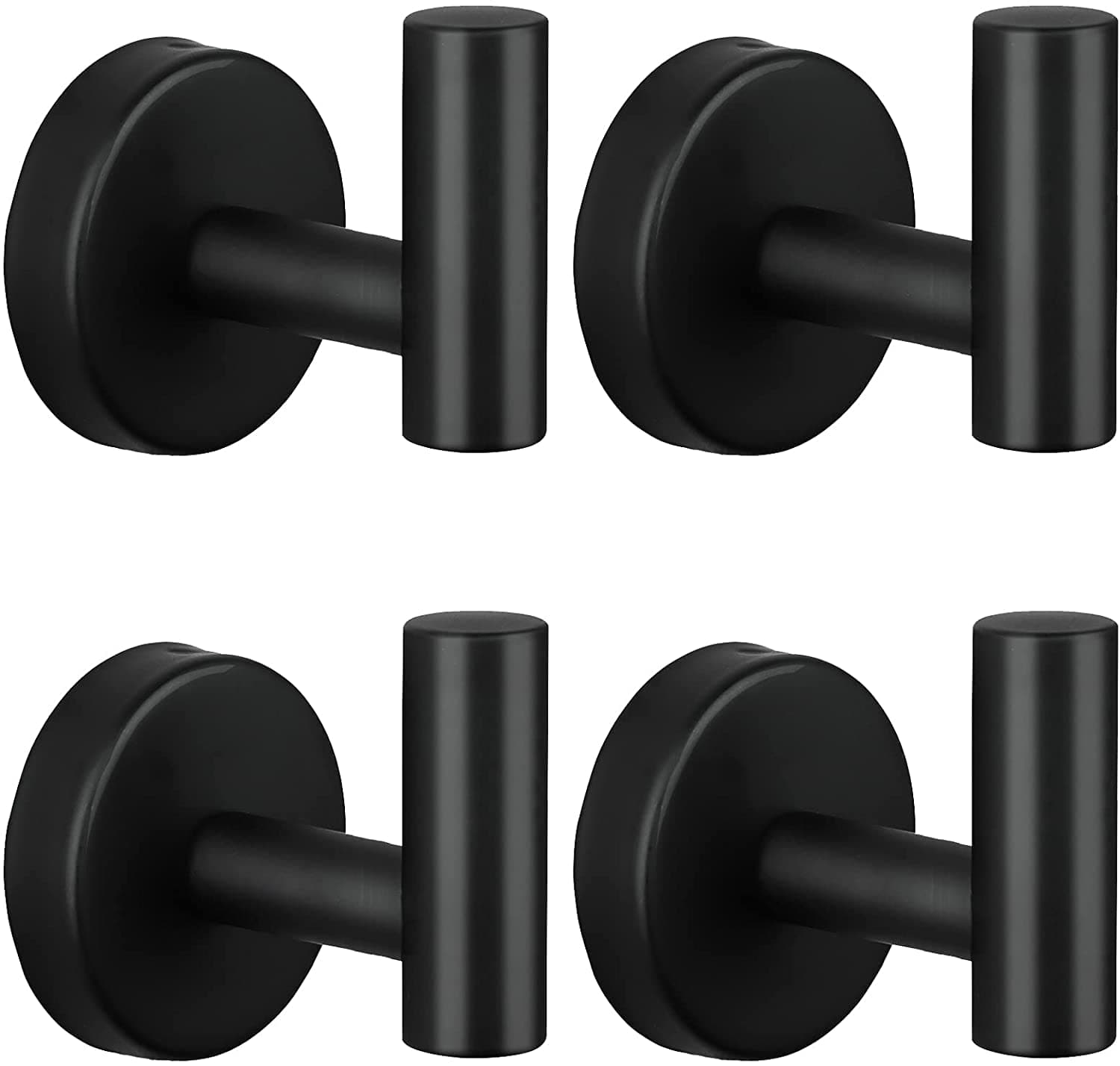Jasinber Set de 4 Ganchos para toallas de baño