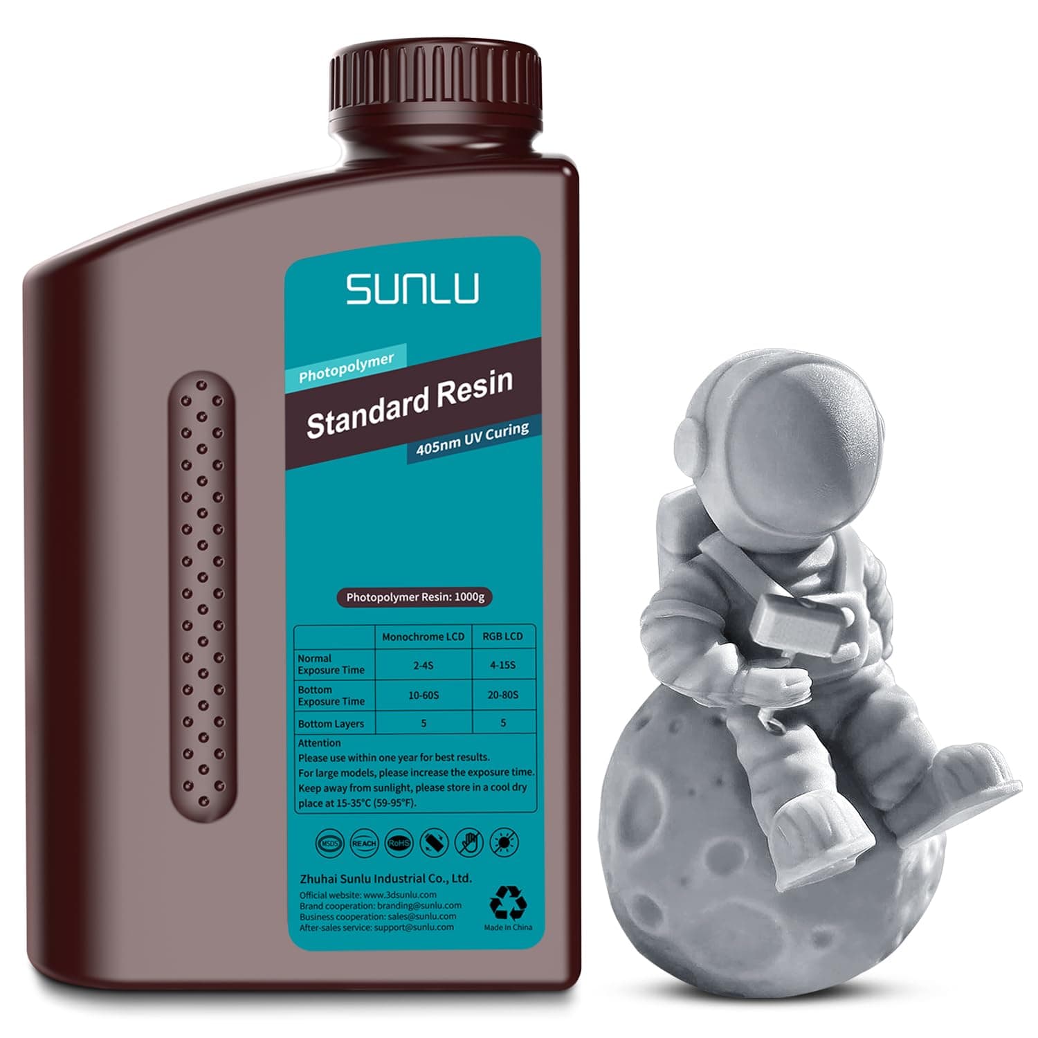 SUNLU Resina de Impresora 3D