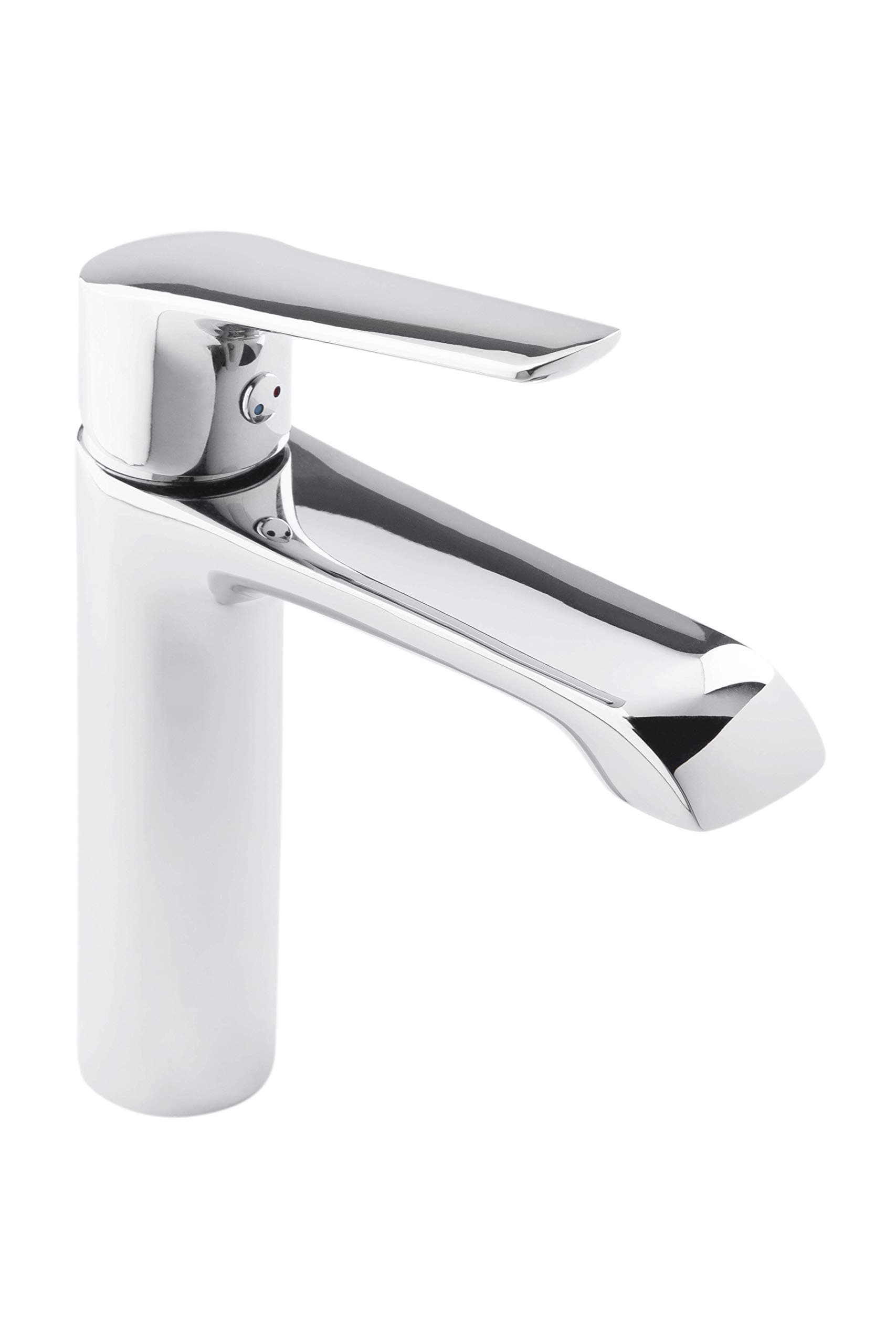URREA 100CL Monomando Corto para Lavabo, Acabado Cromo