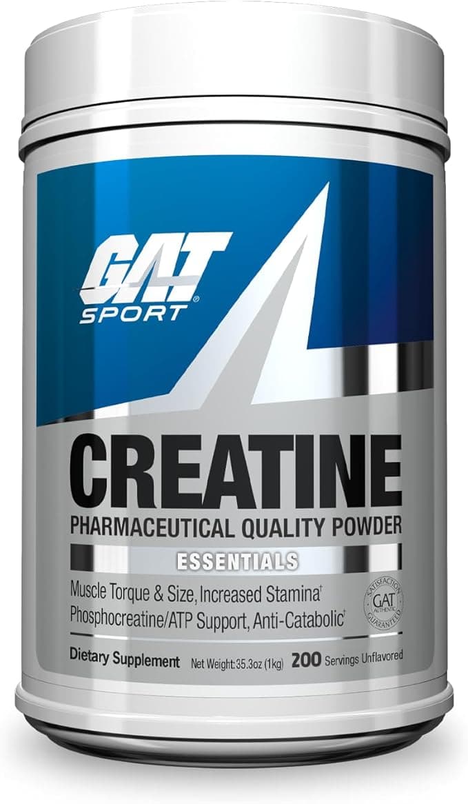 GAT SPORT 100% Monohidrato de creatina en polvo