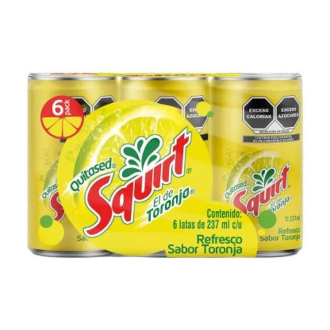 Squirt 237 Ml Lata 6 Pack