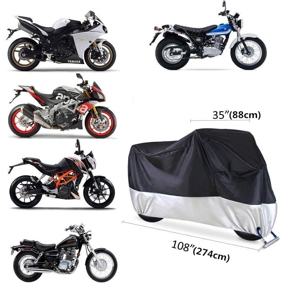 PUBAMALL Cubierta Impermeable para Motocicletas