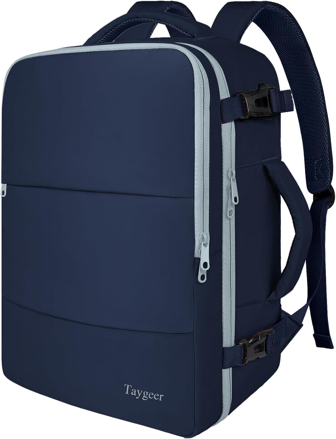 Taygeer Mochila de Viaje 10 kg Avión 35L para Hombre y Mujer, Azul Petróleo