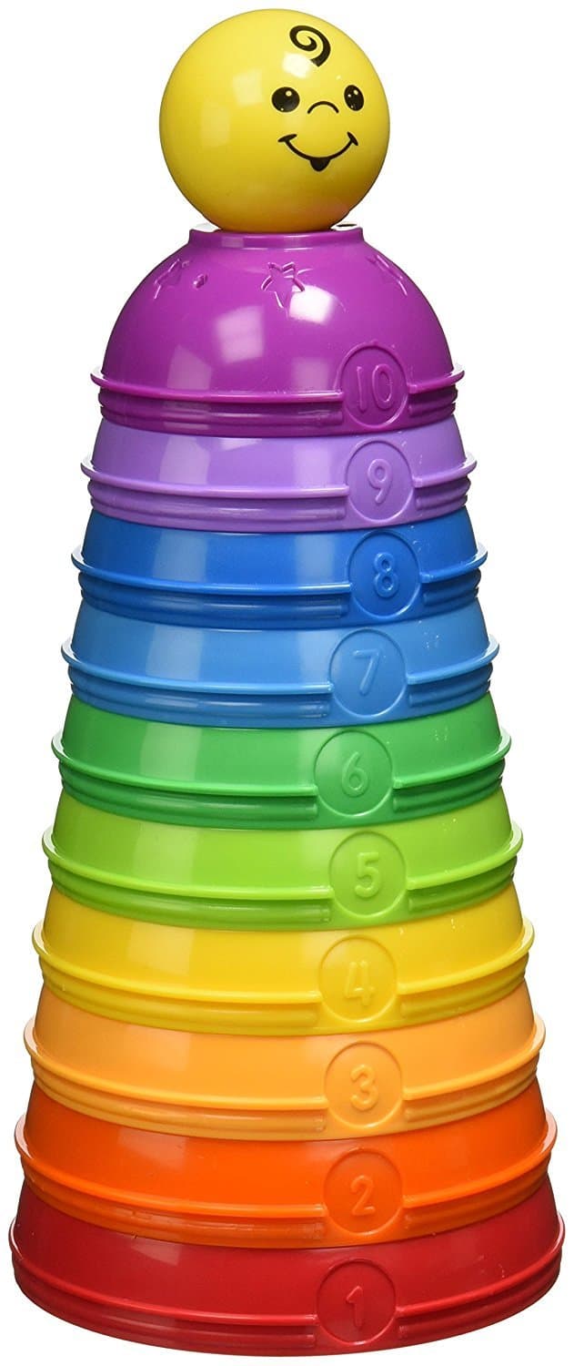 Fisher-Price Stack & Roll Cups Tazas de Actividades