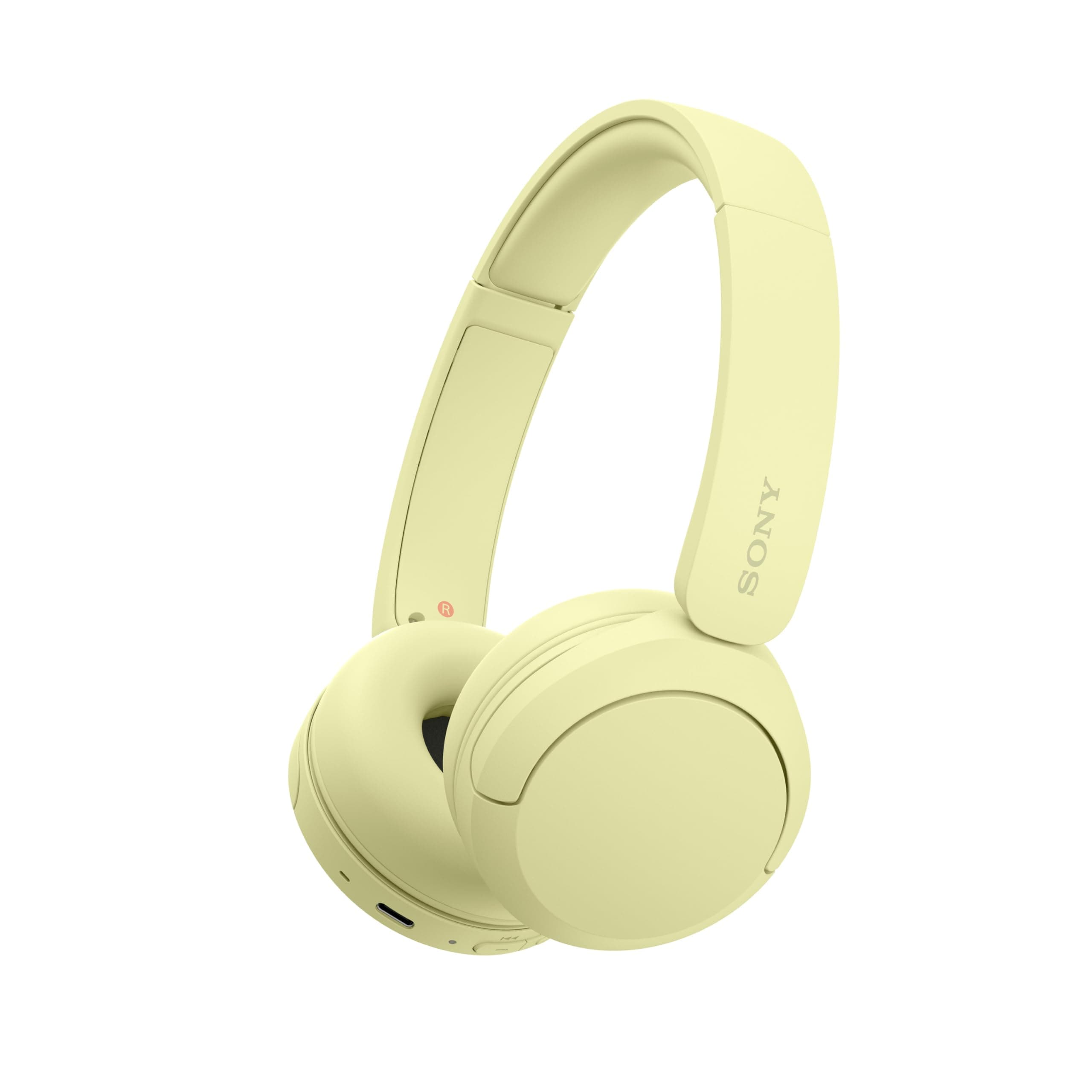 Audífonos Inalámbricos de Diadema Sony Color Amarillo Modelo