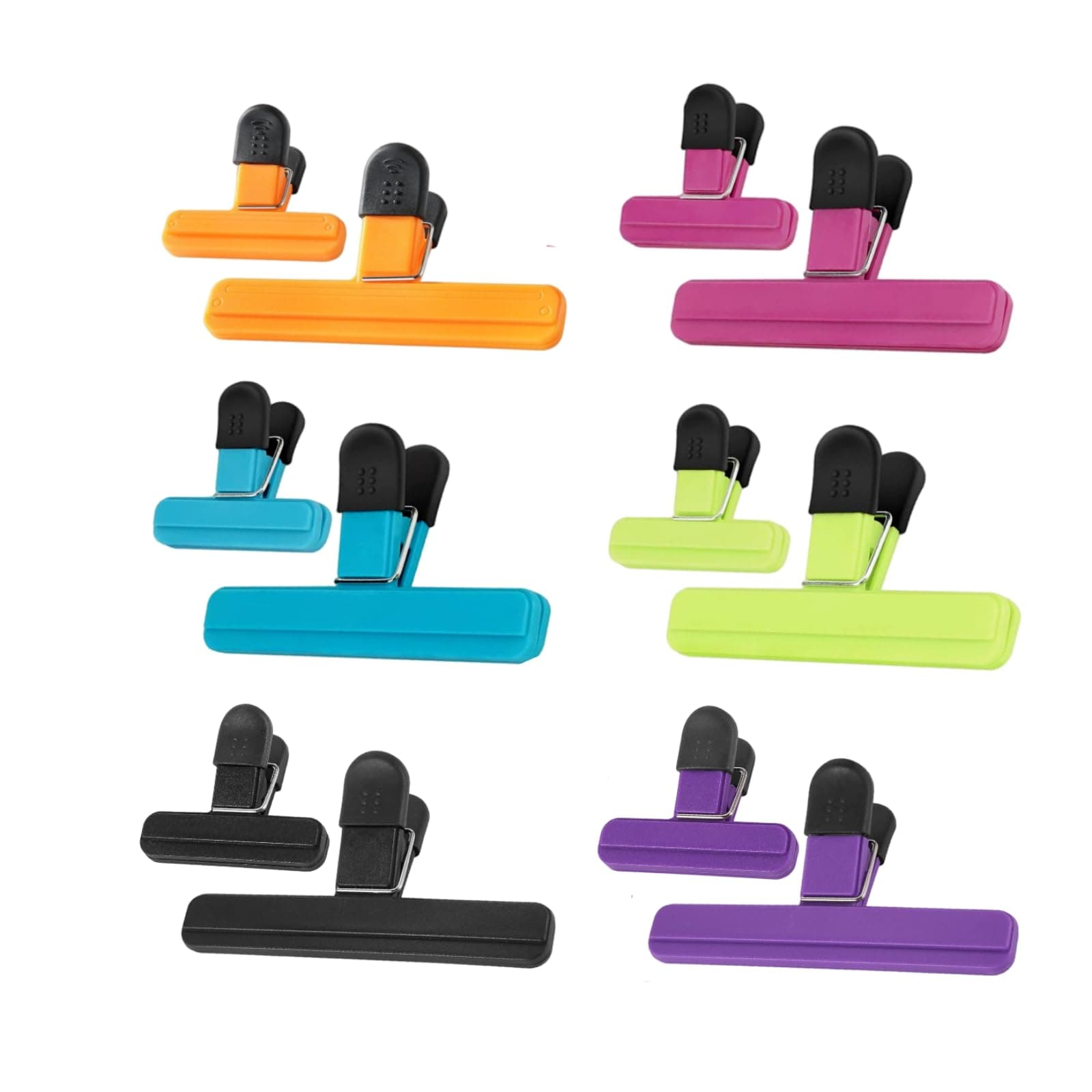12 Pieces Clips para Bolsas de Alimentos
