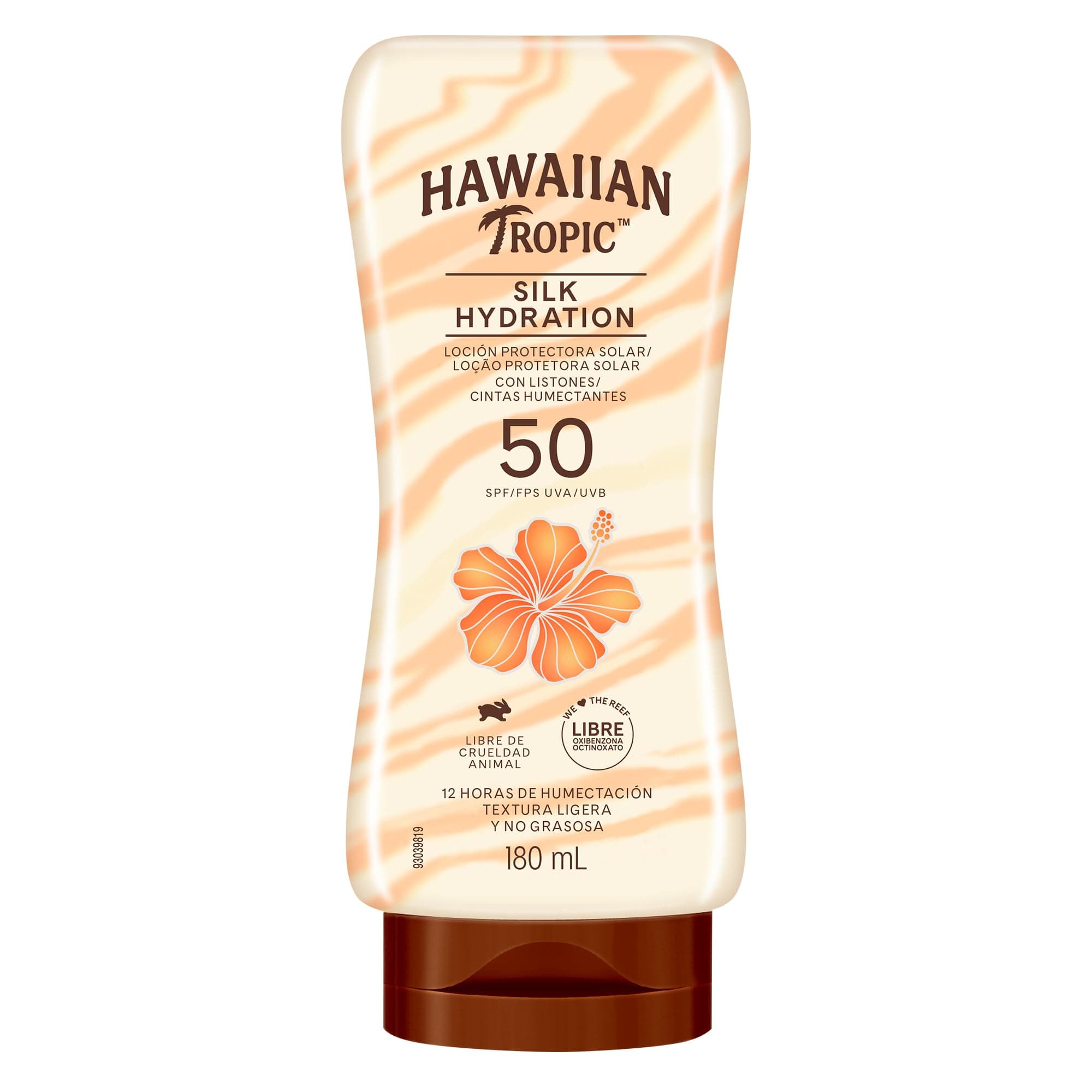 Hawaiian Tropic Silk Protector Solar 50 FPS Loción de 180ml