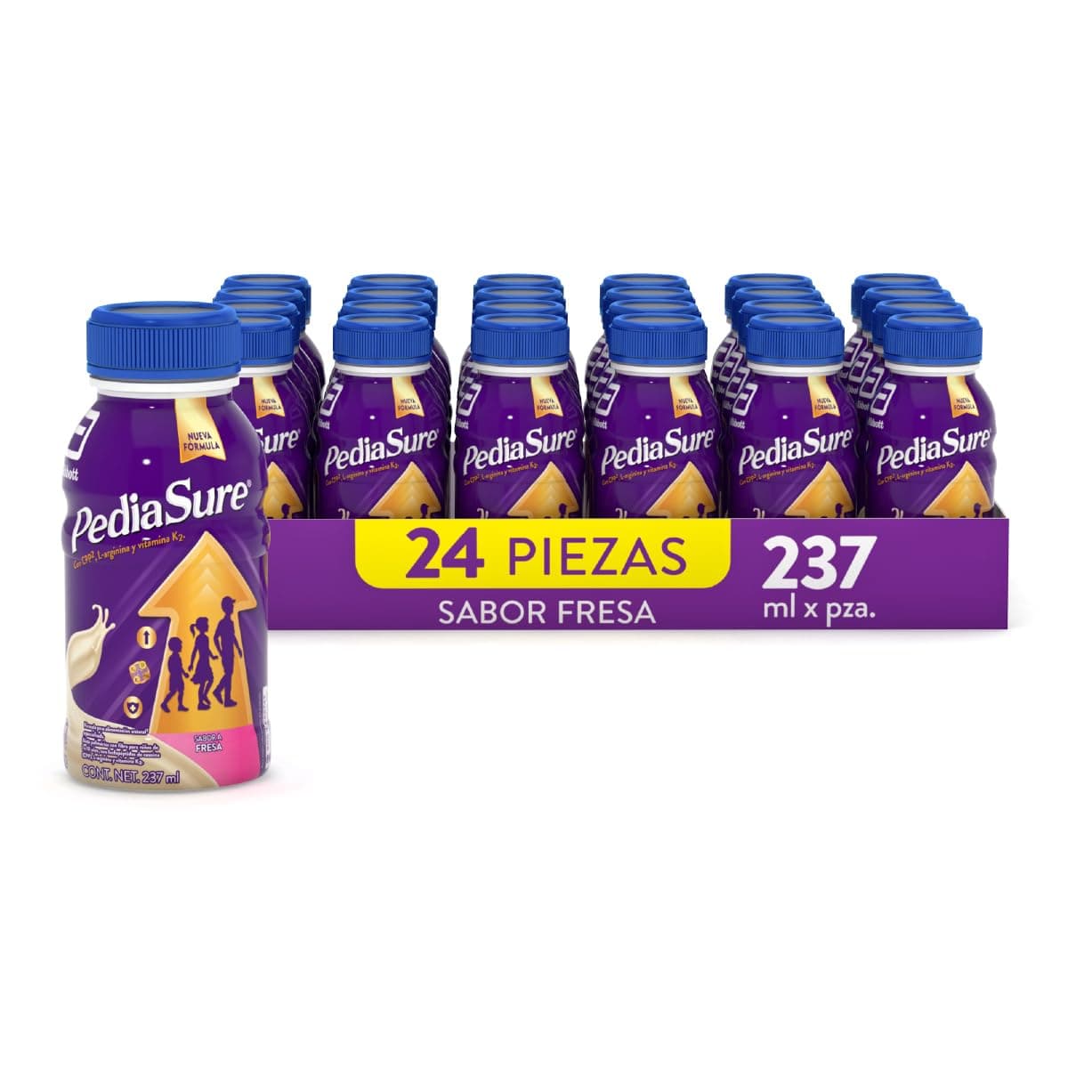 PediaSure Fresa - Alimentación Especializada Pack 24 de 237 ml