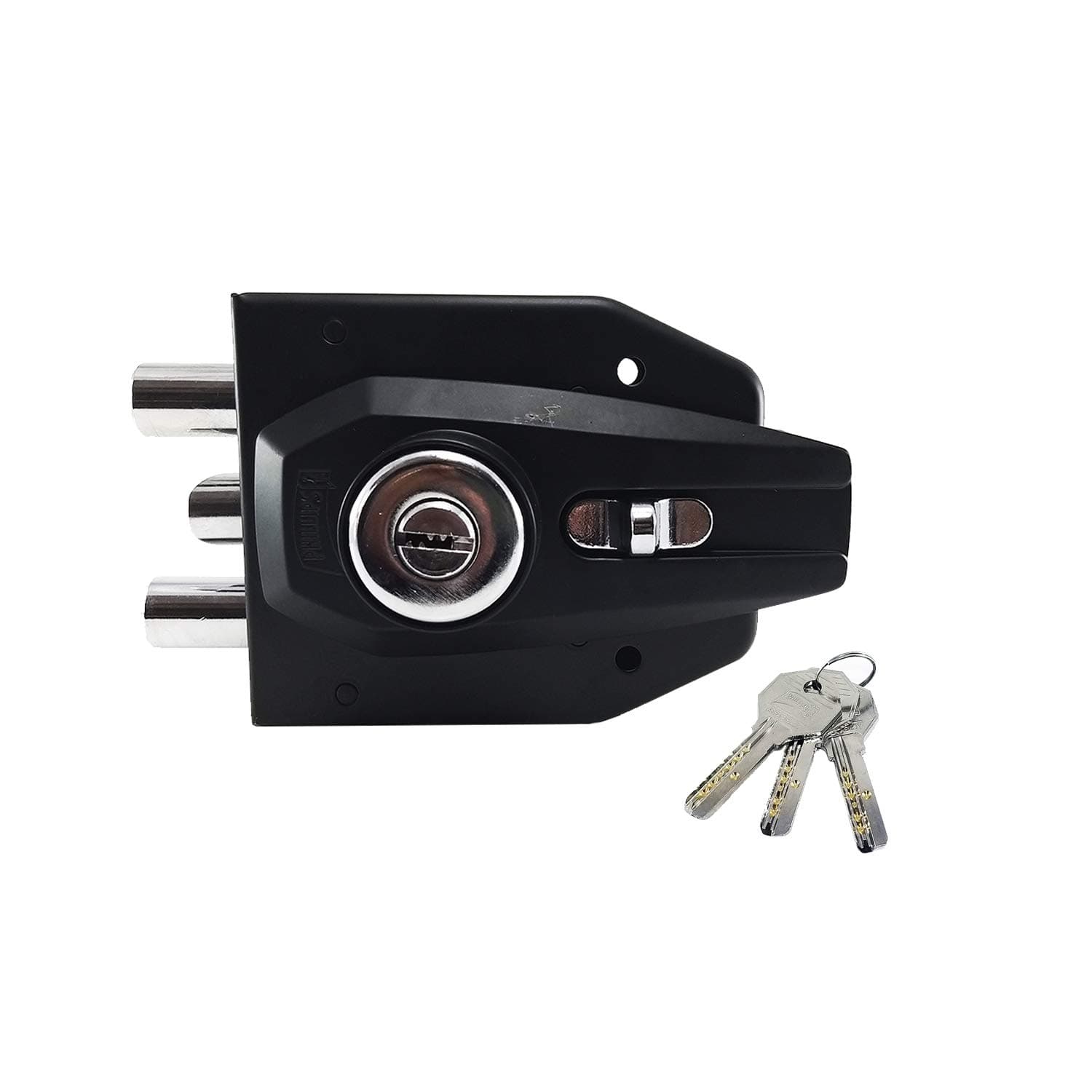 Phillips Cerradura de Sobreponer Mod. AS 2000 Color Negro