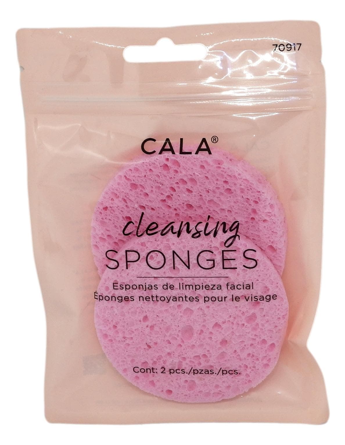 Cala. Cellulose Cleansing SPONGES (2 PCS) Esponjas Limpiadoras