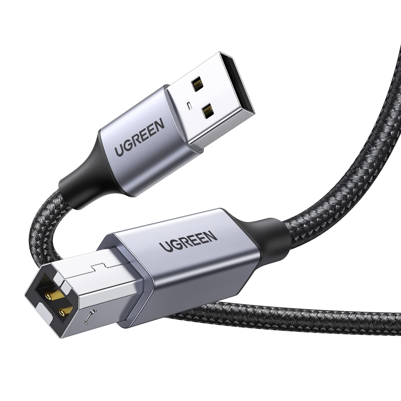 UGREEN Cable Impresora Largo USB 2.0 Tipo 2.0 a Tipo B