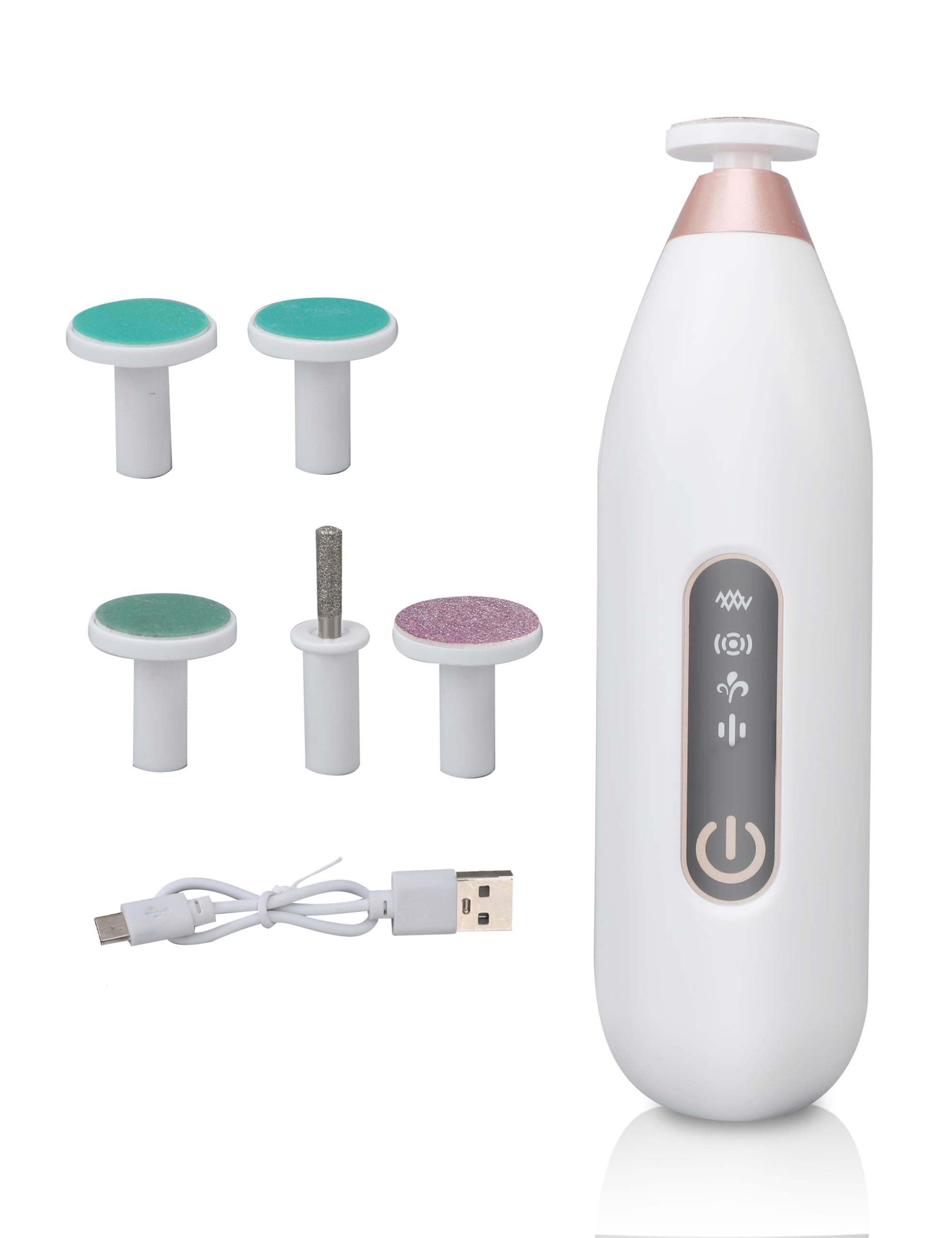 Cortaúñas para Bebés Lima de Uñas Eléctrica Mini Molinillo de Uñas Eléctrico Portátil para Bebés de