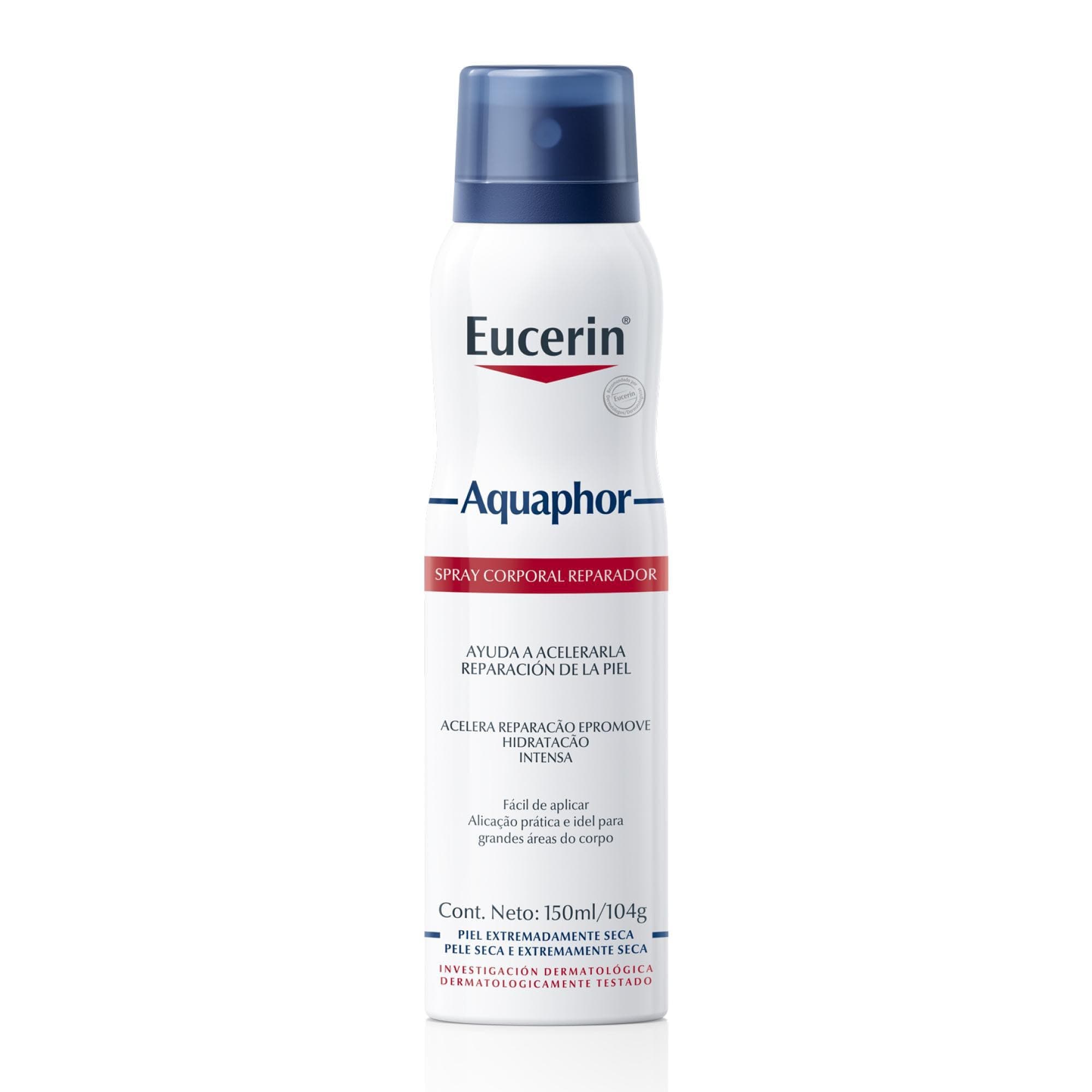 Eucerin Aquaphor Spray Reparador 150Ml, para piel extremadamente seca o agrietada