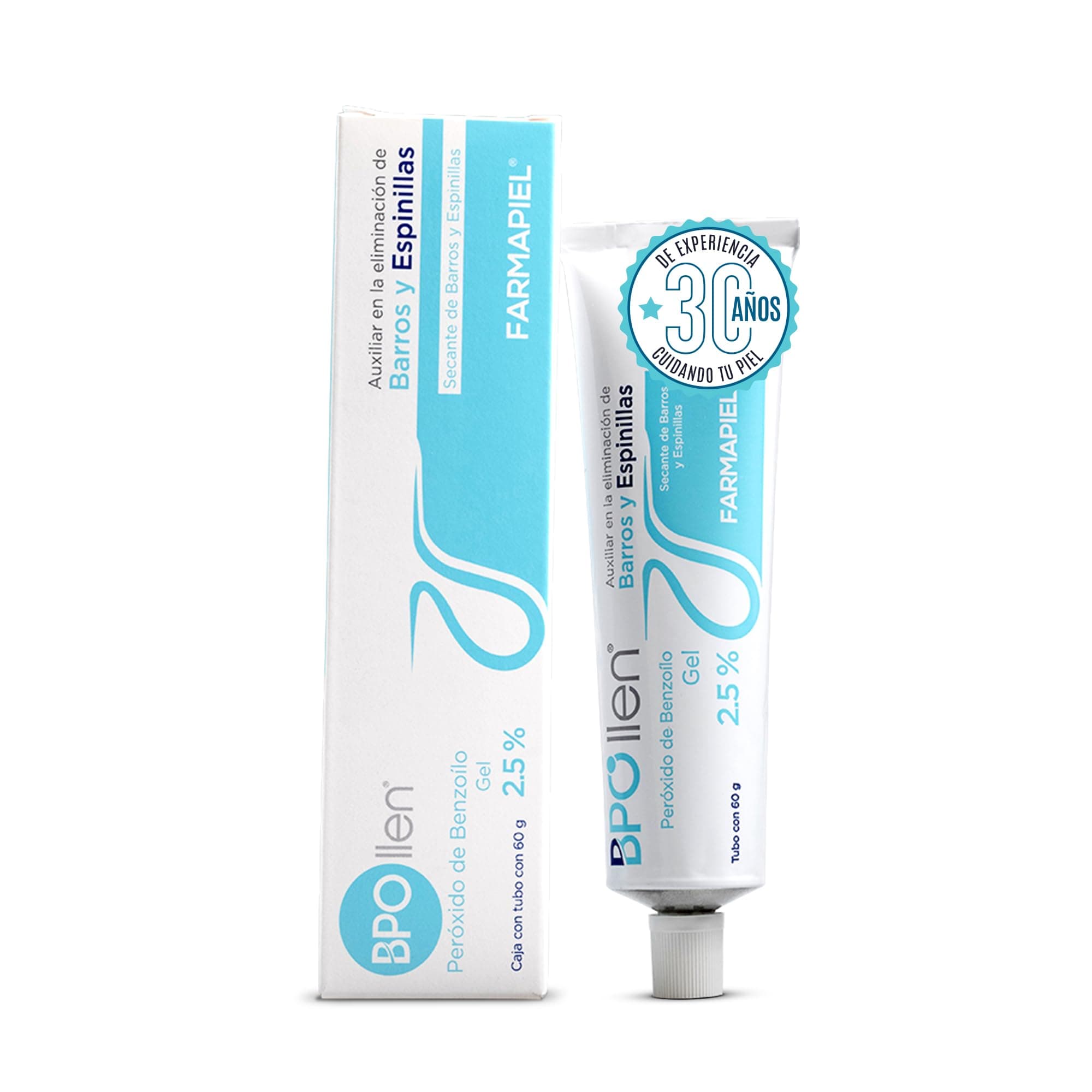 BPOllen Gel Peróxido de Benzoilo 2.5% 30 g
